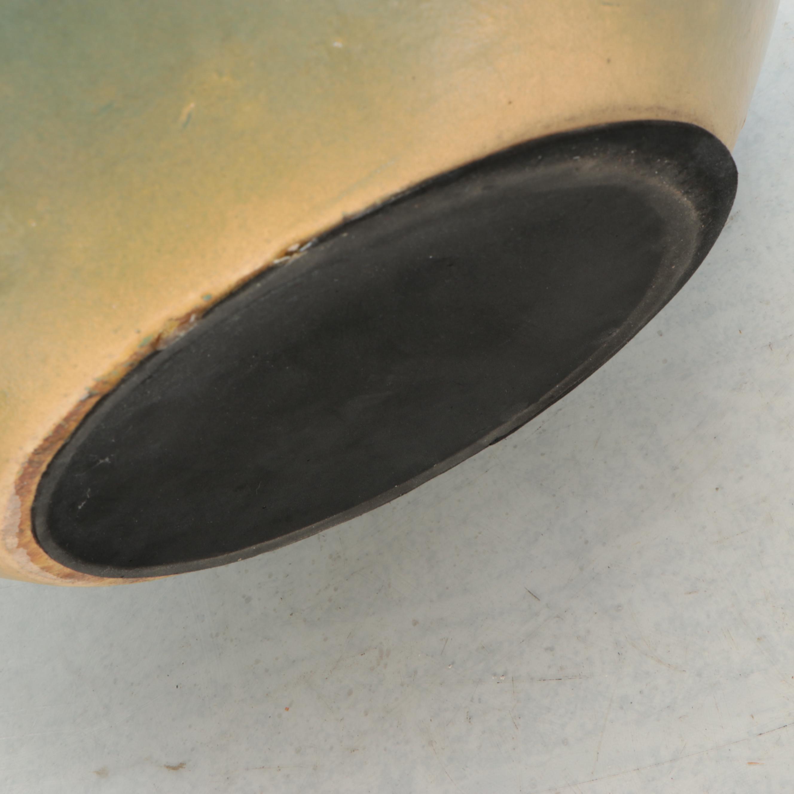 Salt Glazed Stoneware Vase with Celadon Glaze Ceramic Water Fountain