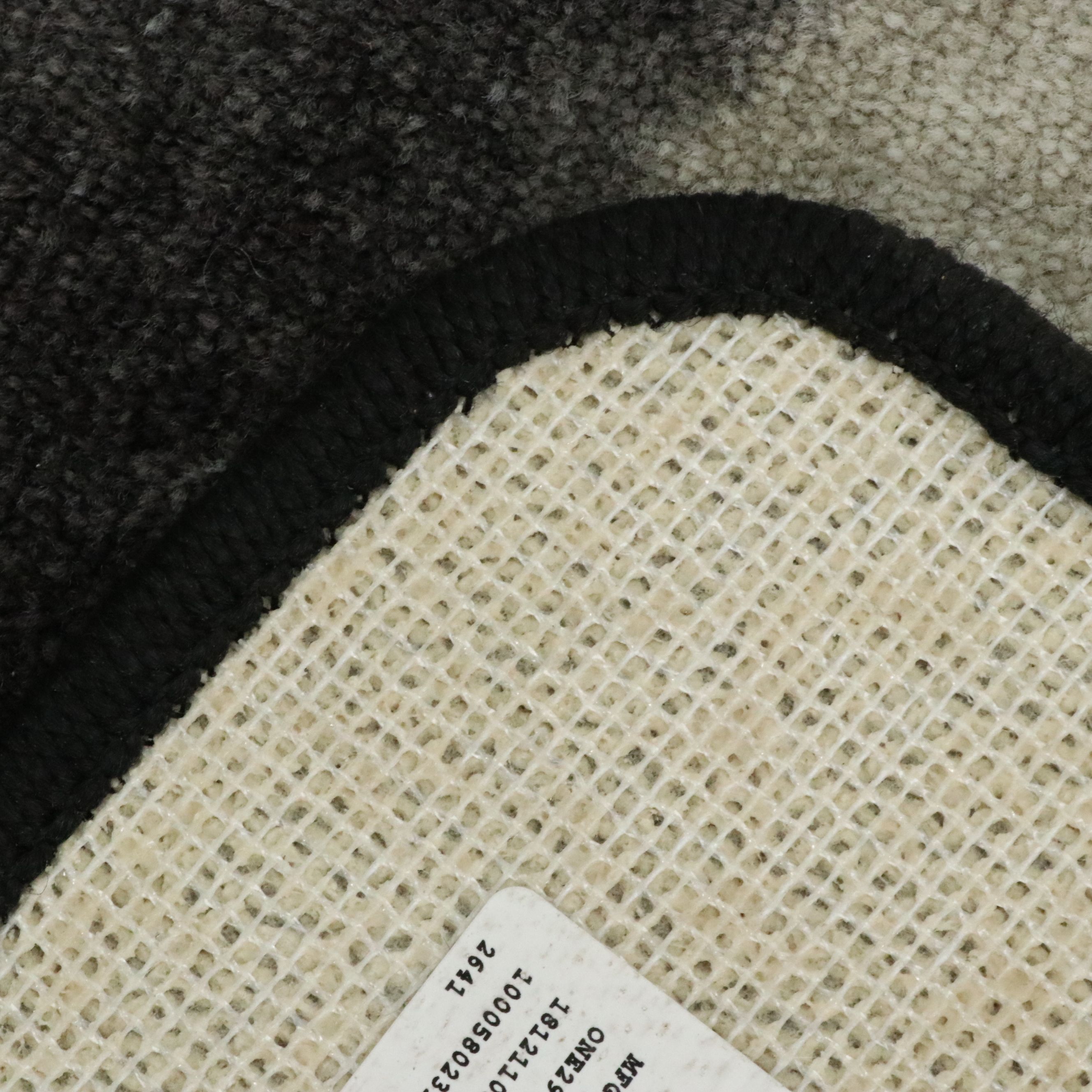 5'6 x 7'8 Machine Made Milliken "Rainy Day Stroll" Area Rug