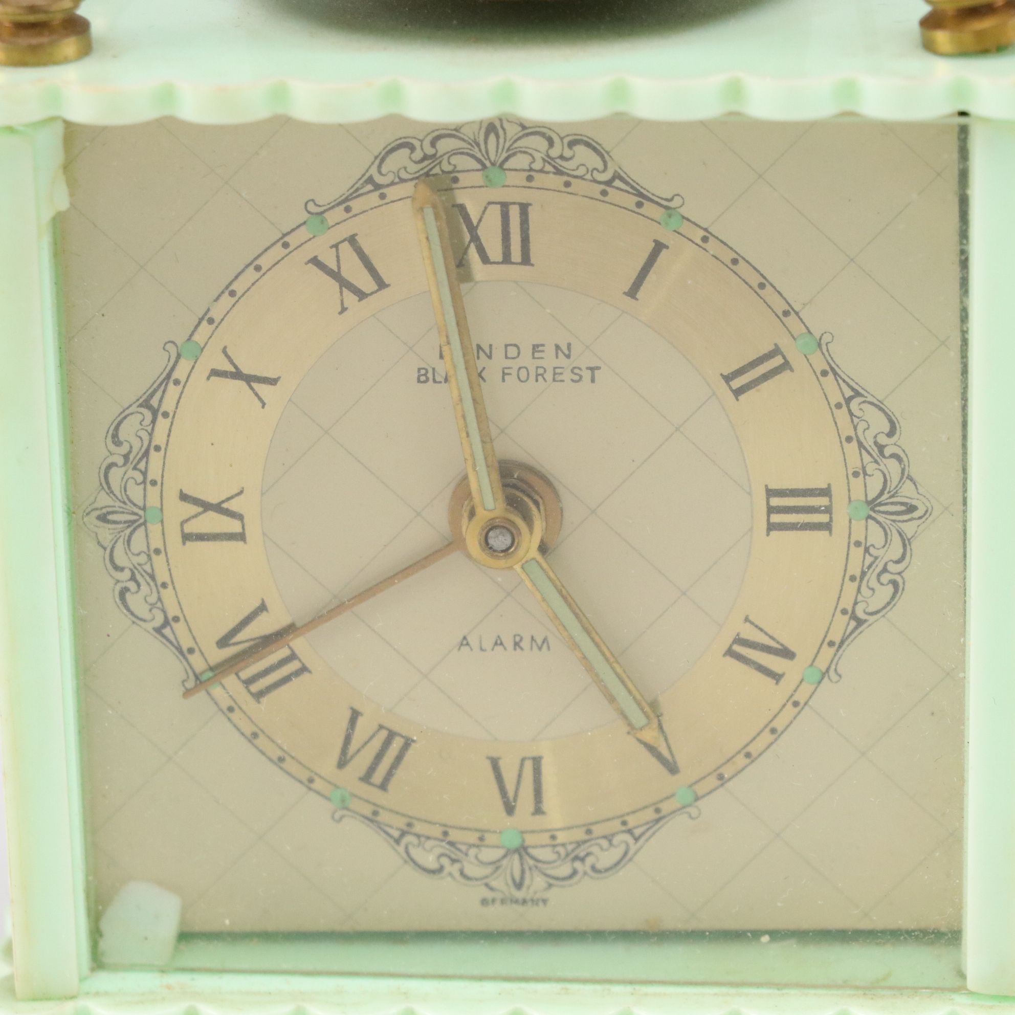 Tiffin Glass "Dancing Nymph" Vase, Stratton Compacts, Linden Alarm Clock & More