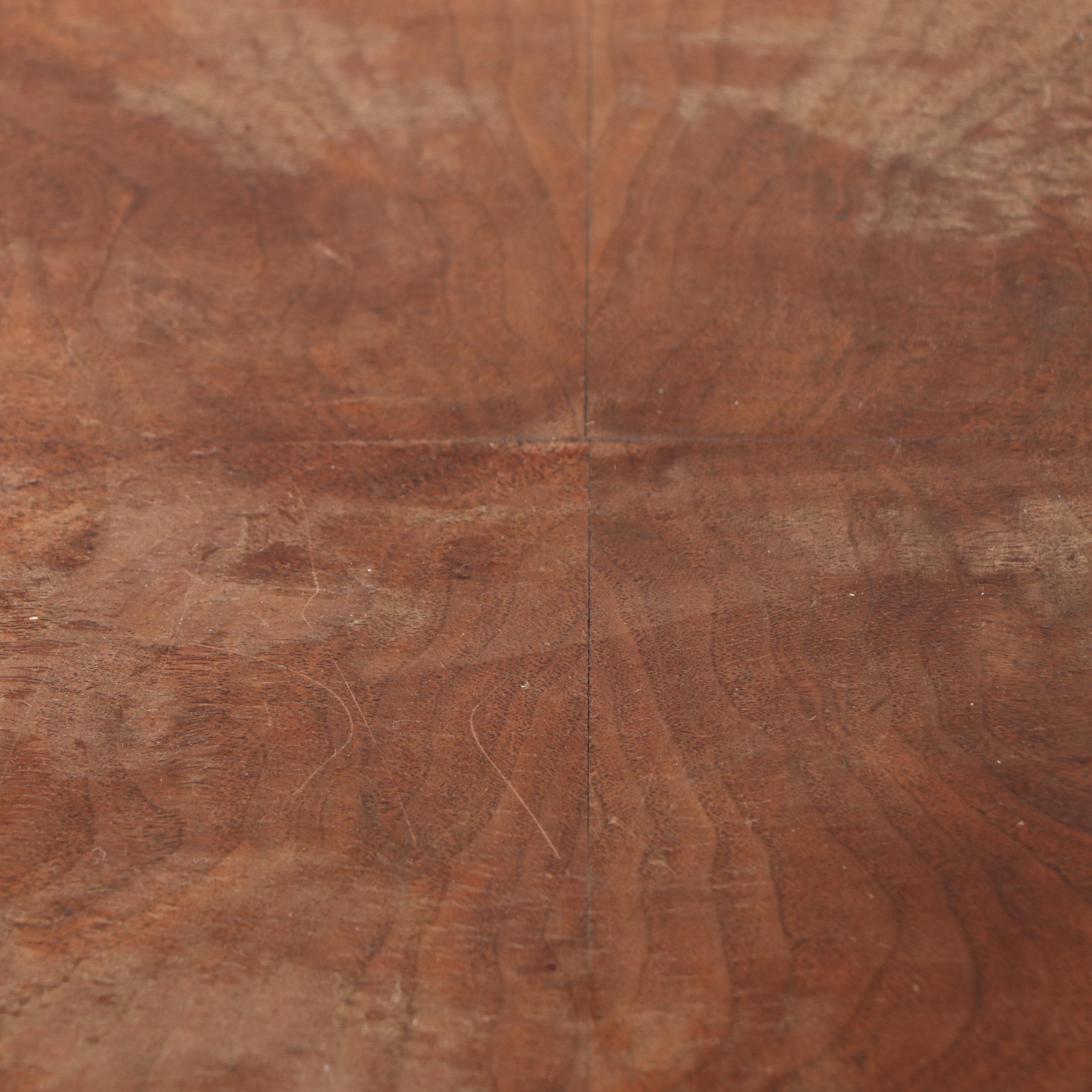 Mahogany Smoking Stand and Magazine Rack Early 20th Century