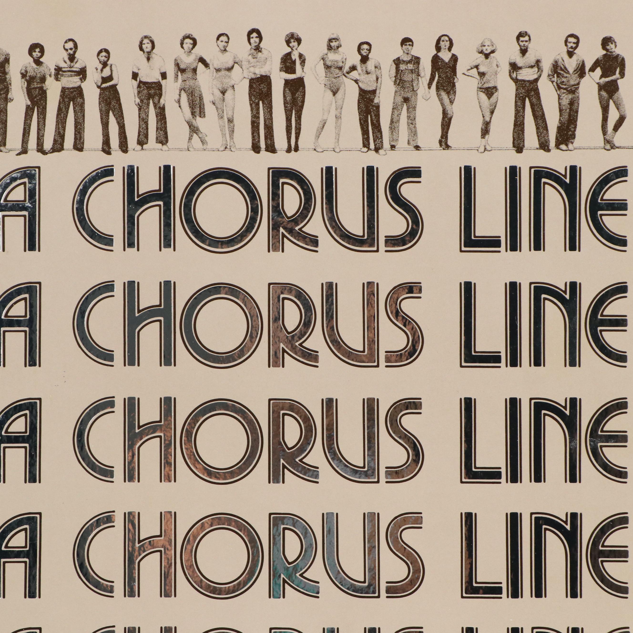 Broadway Musical Prints Including Etching of Liza Minelli from "Chicago," 1989