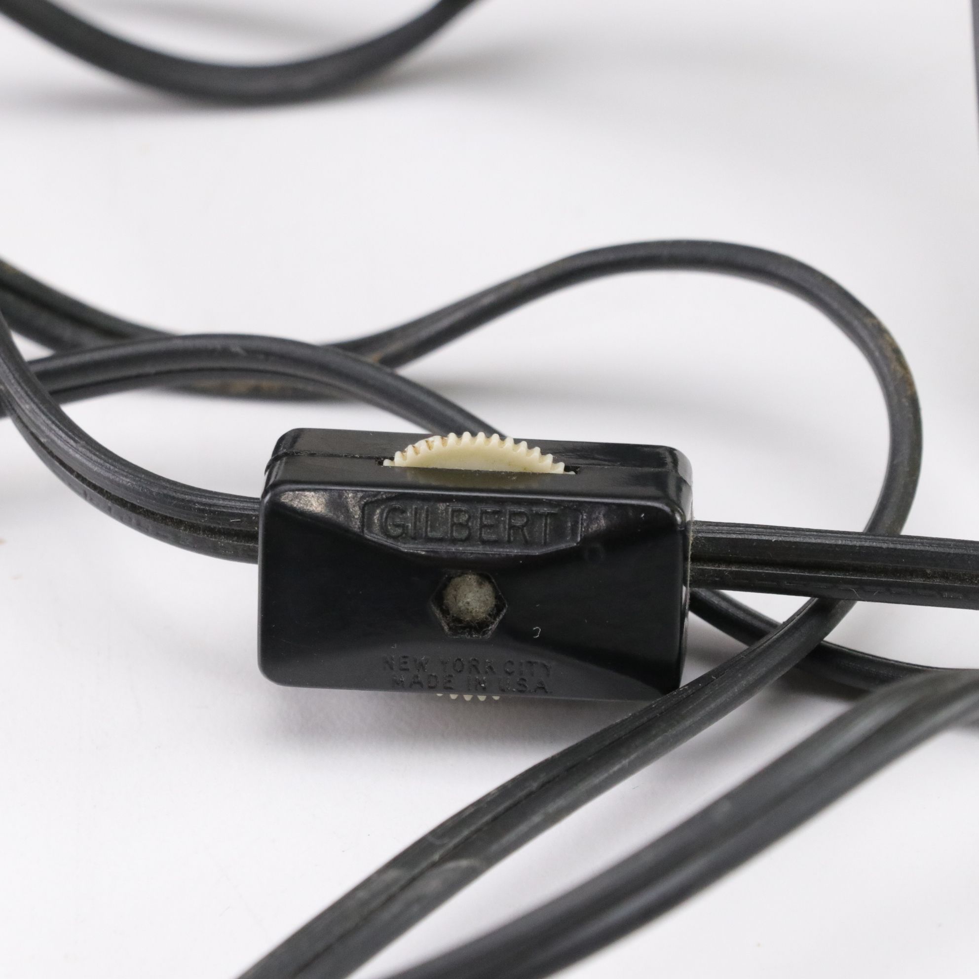 Red Lava Lamp with Gold Tone Base, Mid to Late 20th C.