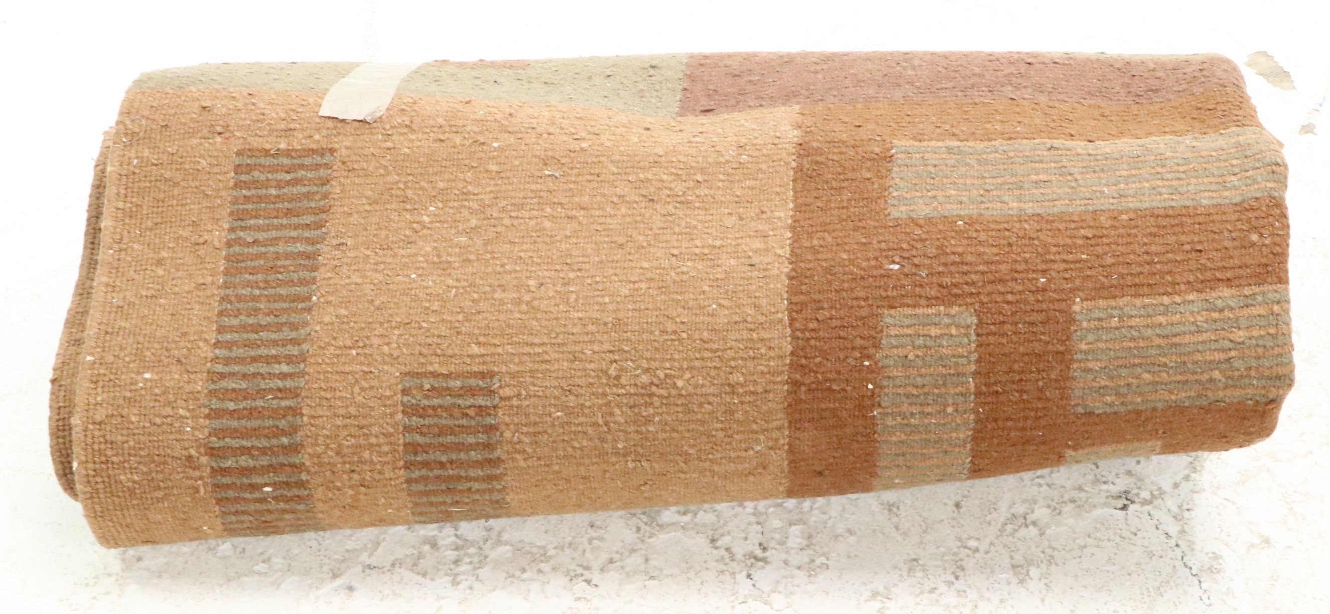 6'1 x 9' Hand-Knotted Nepalese Modernist Style Area Rug