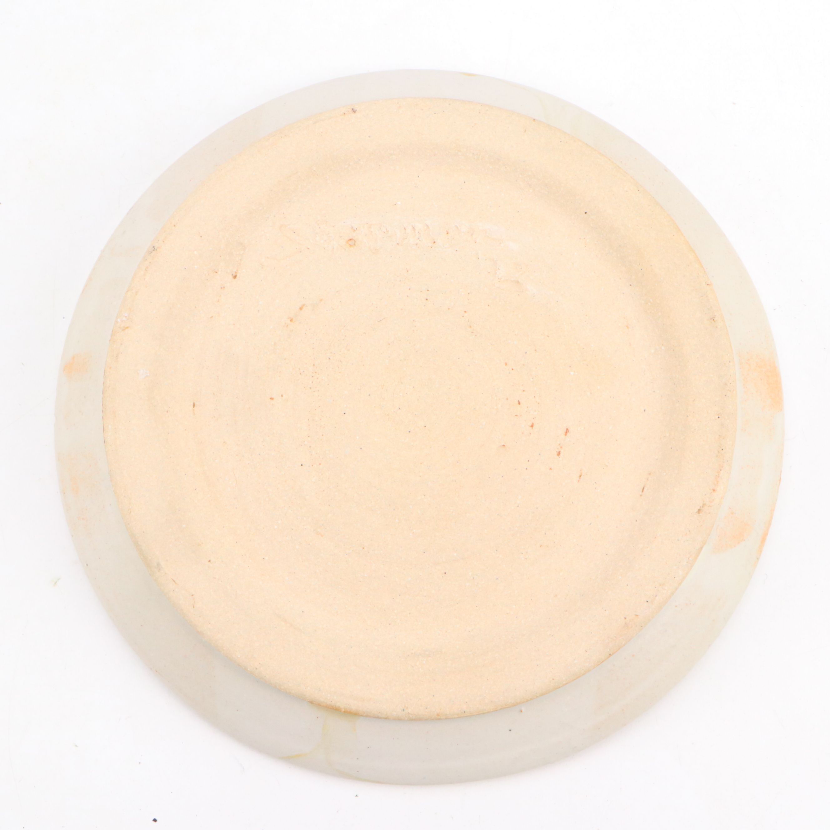 Dick Overman Stoneware Colander and Dish