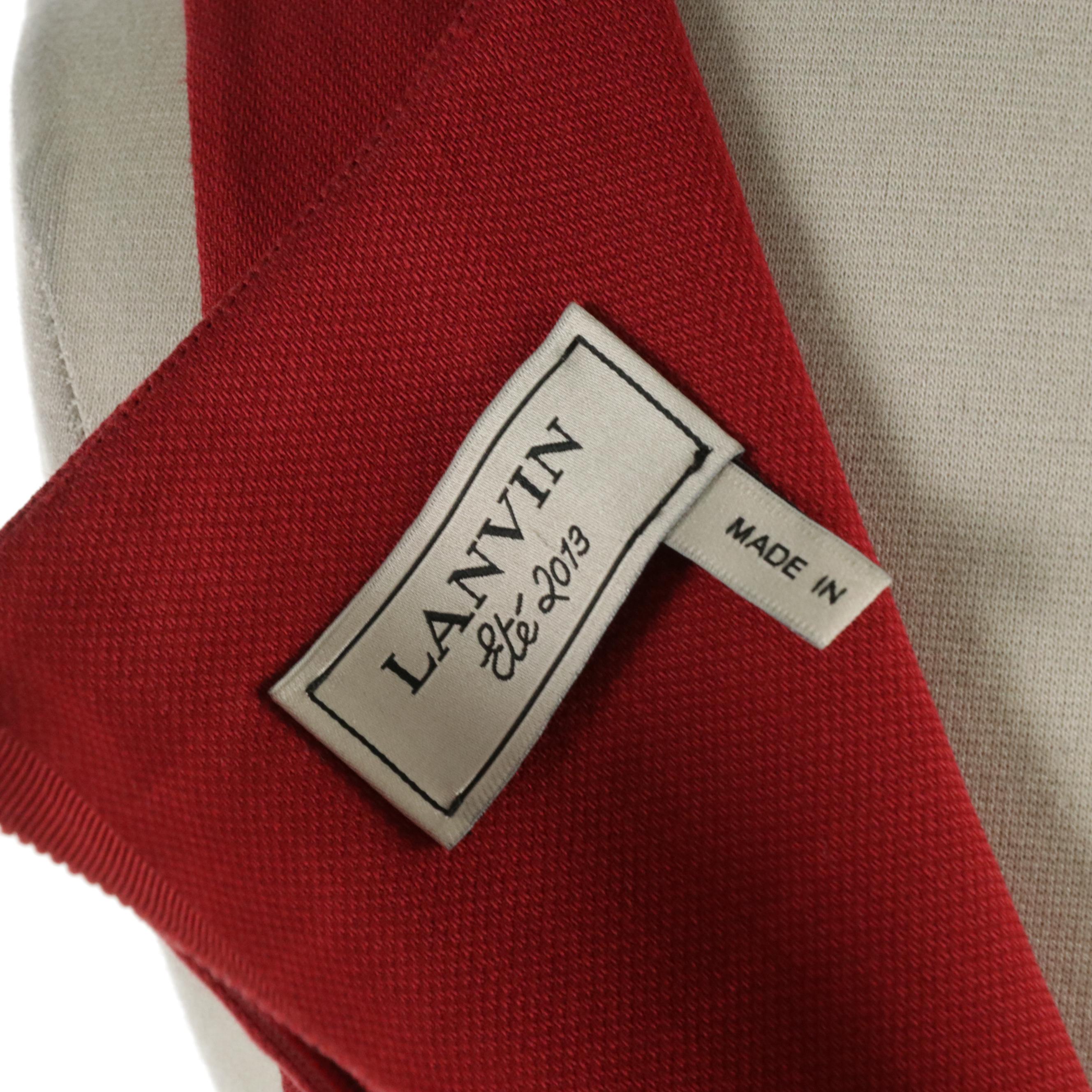 Lanvin Sleeveless Dress from the 2013 Collection