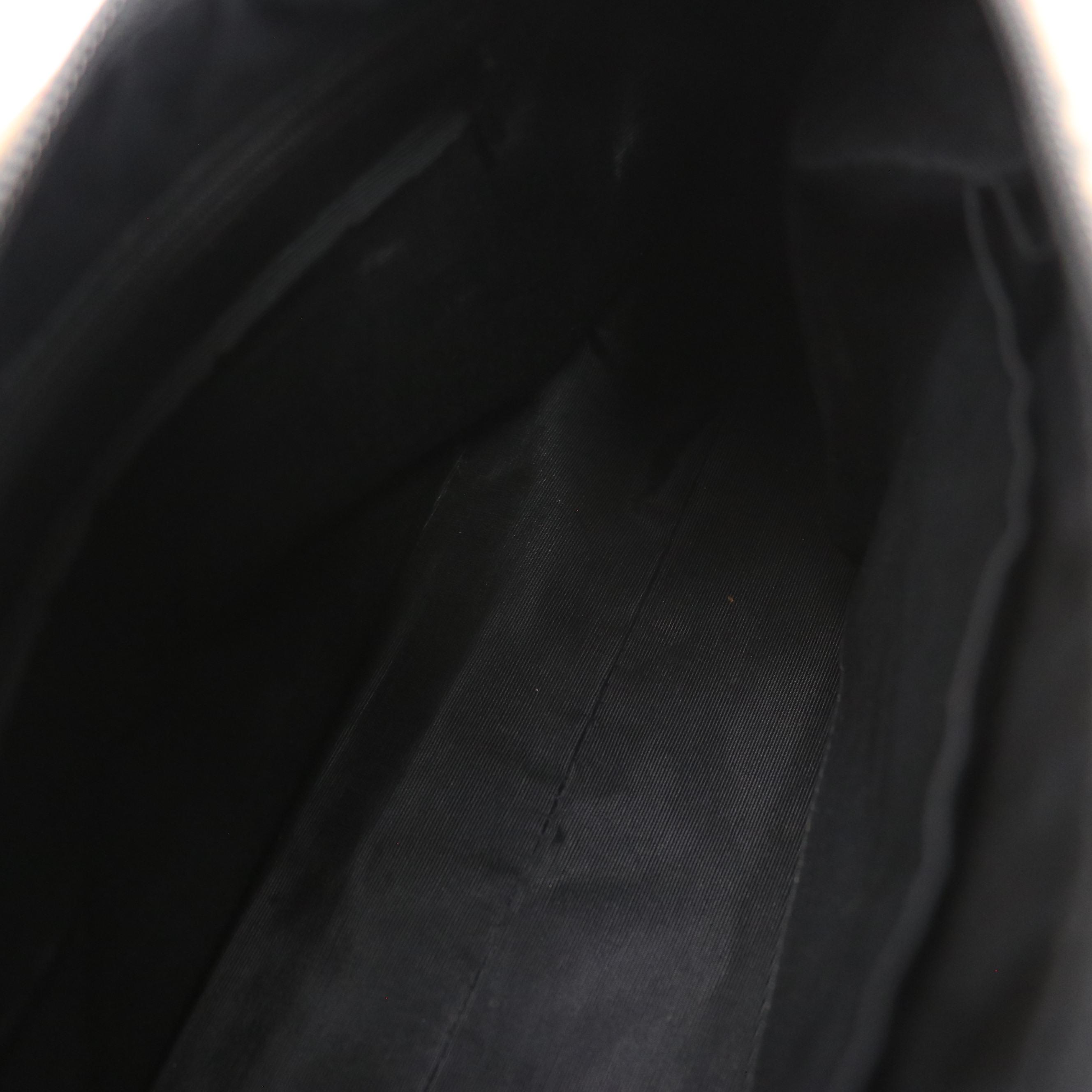 Burberrys Shoulder Bag in Haymarket Check Canvas and Black Leather Trim