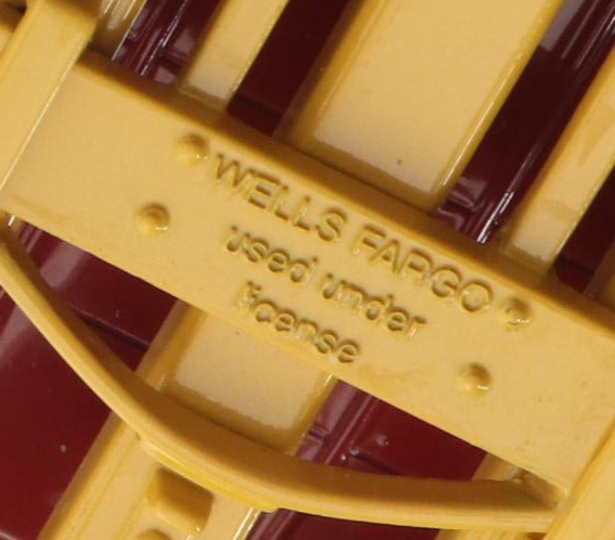 Franklin Mint Wells Fargo Diecast Stagecoach Model with Four Horse Team