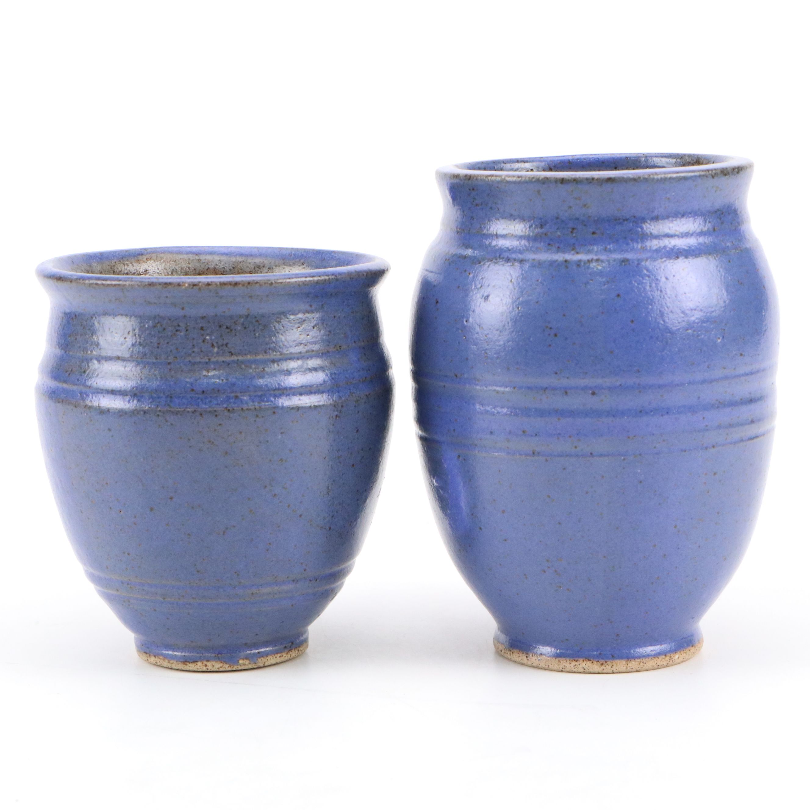 Dick Overman Handcrafted Stoneware Vases