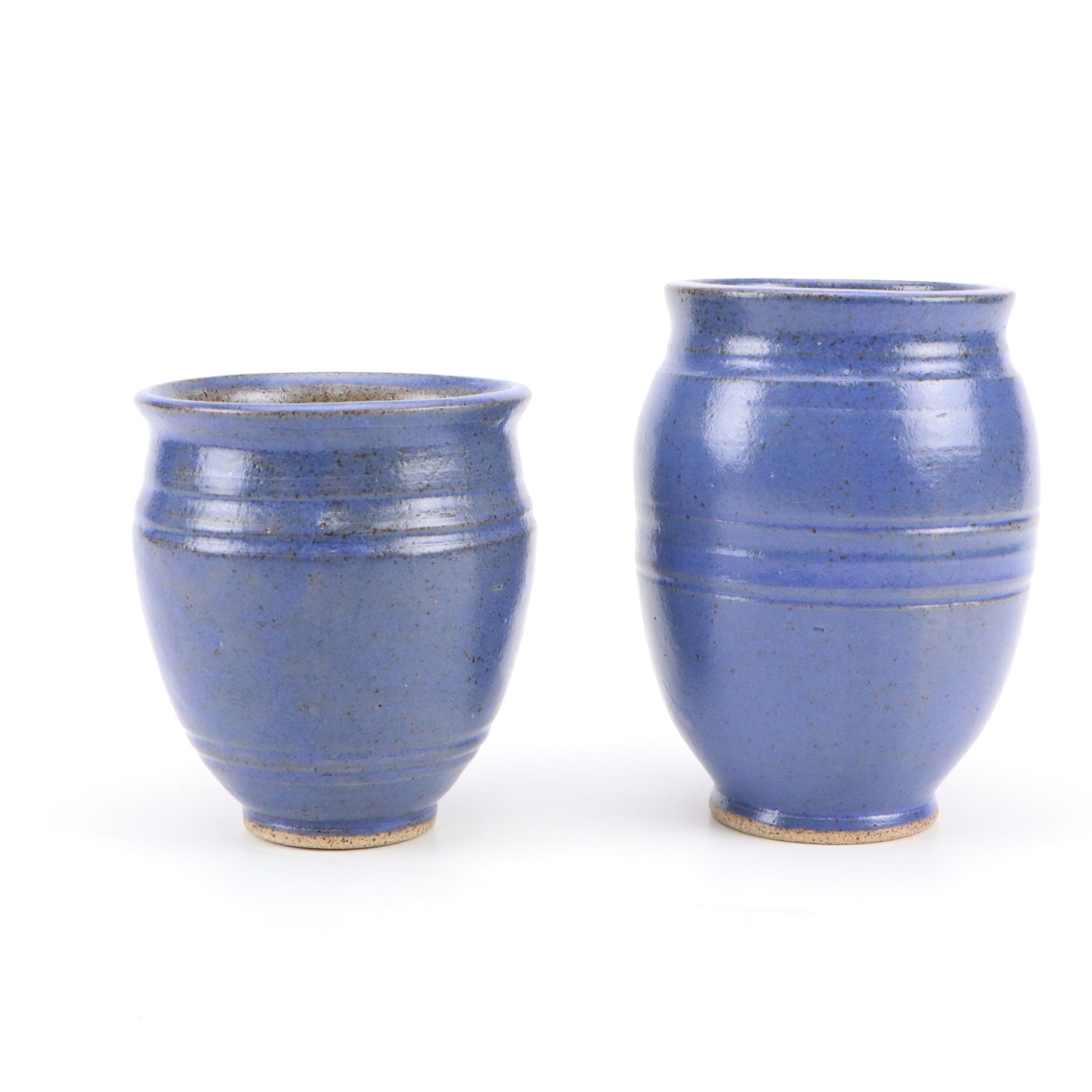 Dick Overman Handcrafted Stoneware Vases