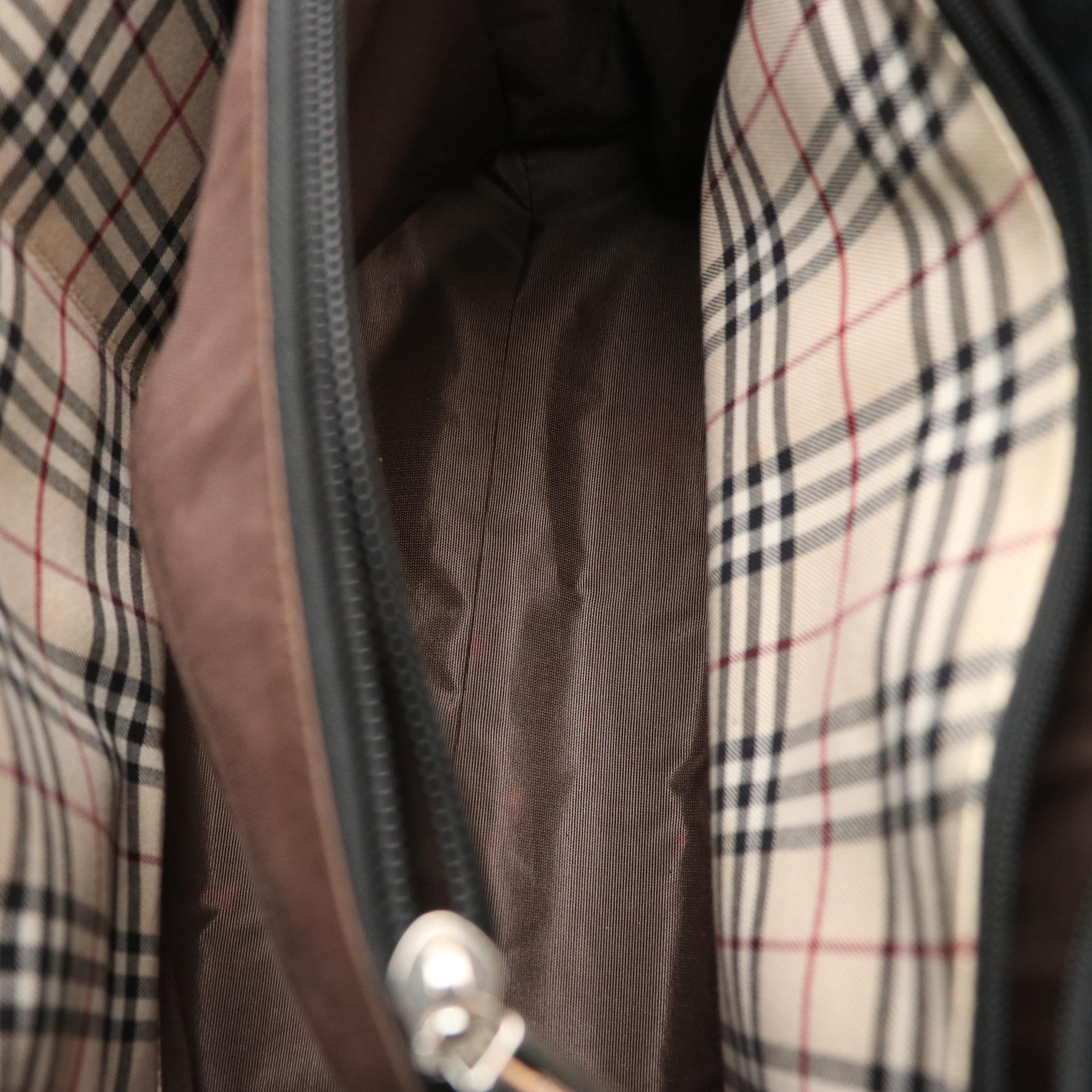 Burberry Handbag Tote in Black Saffiano Leather