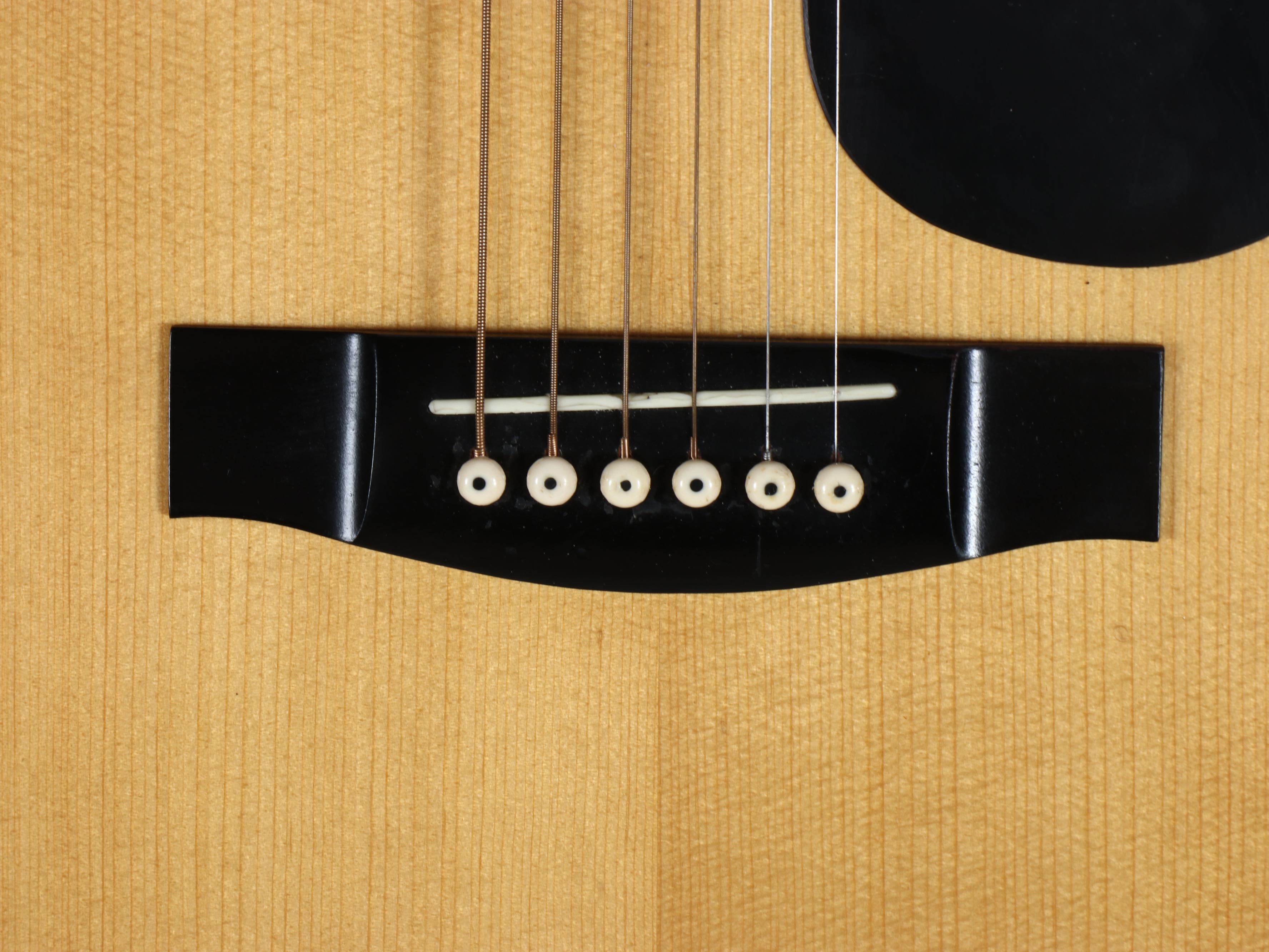 Hondo Spruce Top and Rosewood Acoustic Guitar