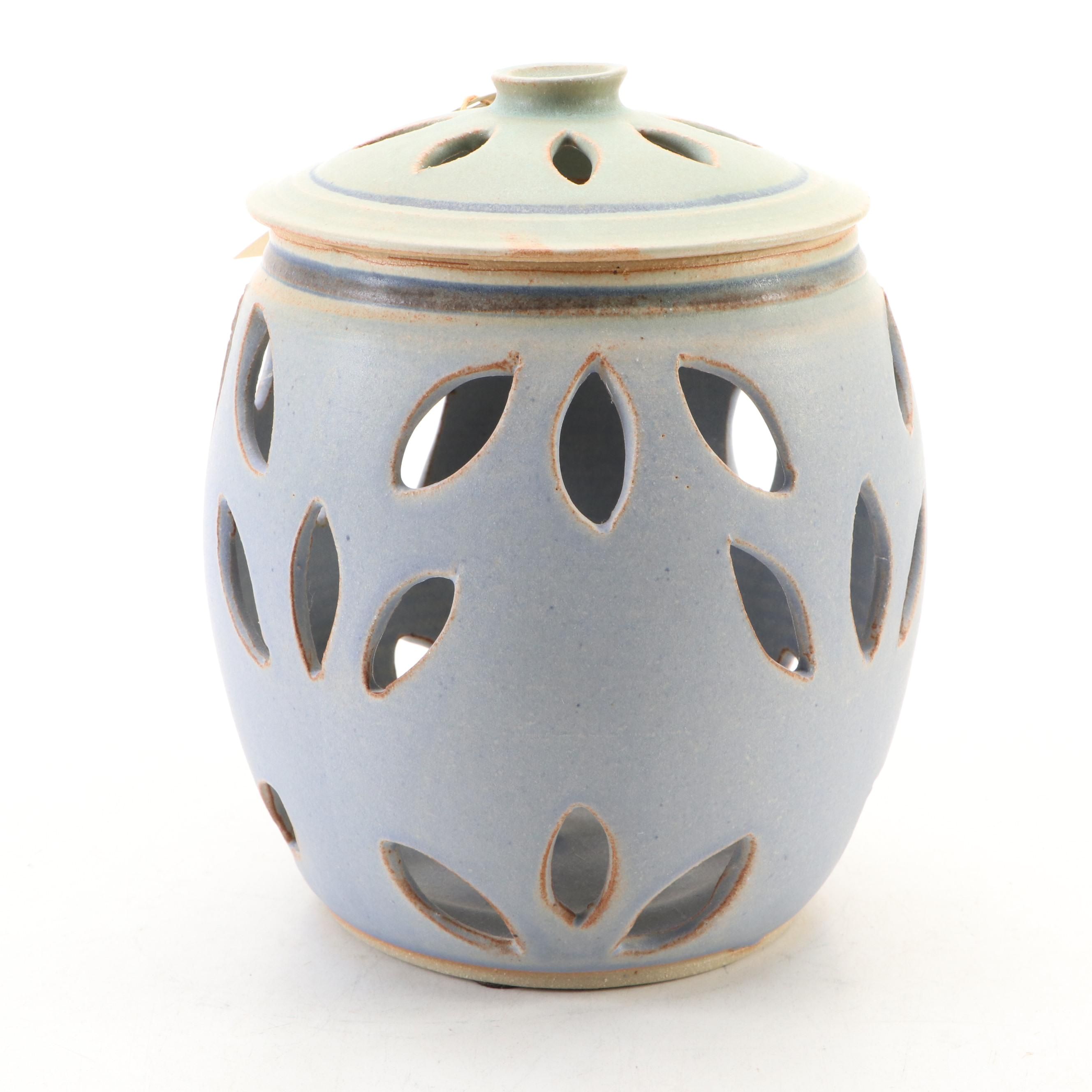 Dick Overman Handcrafted Stoneware Lantern