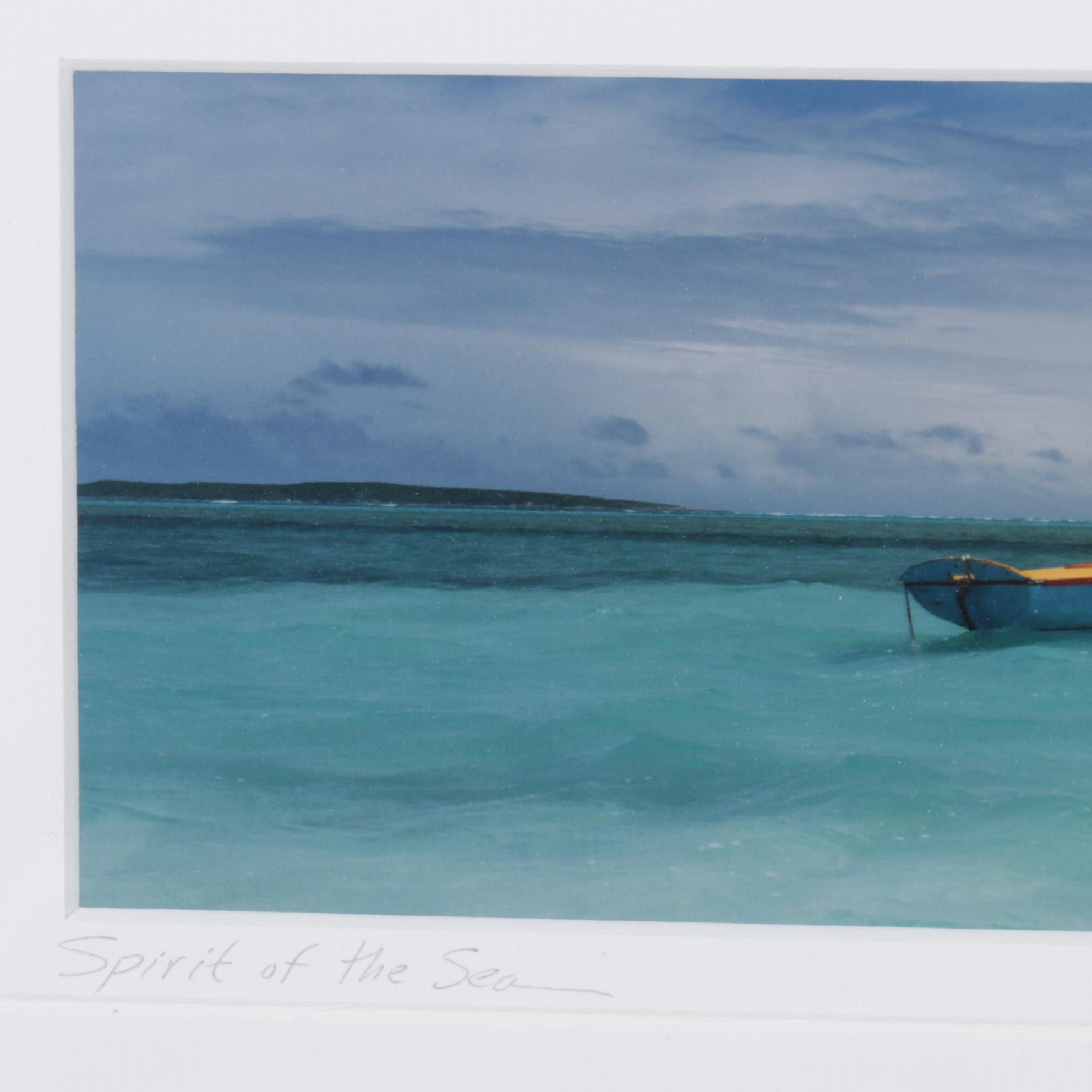 Steve Vaughn "Spirit of the Sea" Panoramic Photograph, Late 20th Century