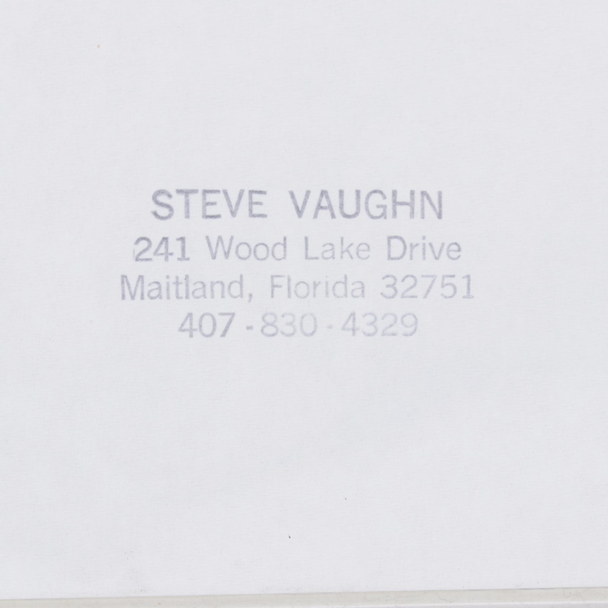 Steve Vaughn "Spirit of the Sea" Panoramic Photograph, Late 20th Century