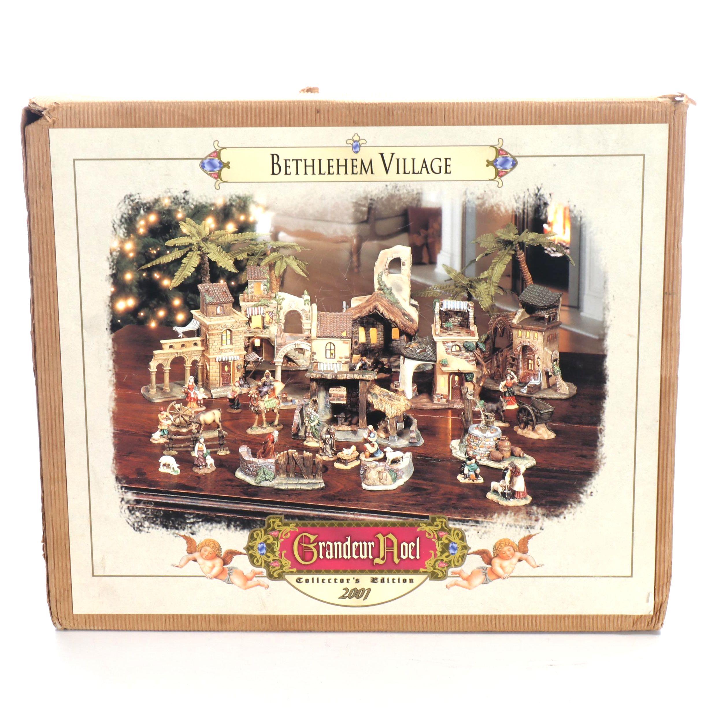 Grandeur Noel "Bethlehem Village" Illuminated Christmas Tabletop Décor, 2007