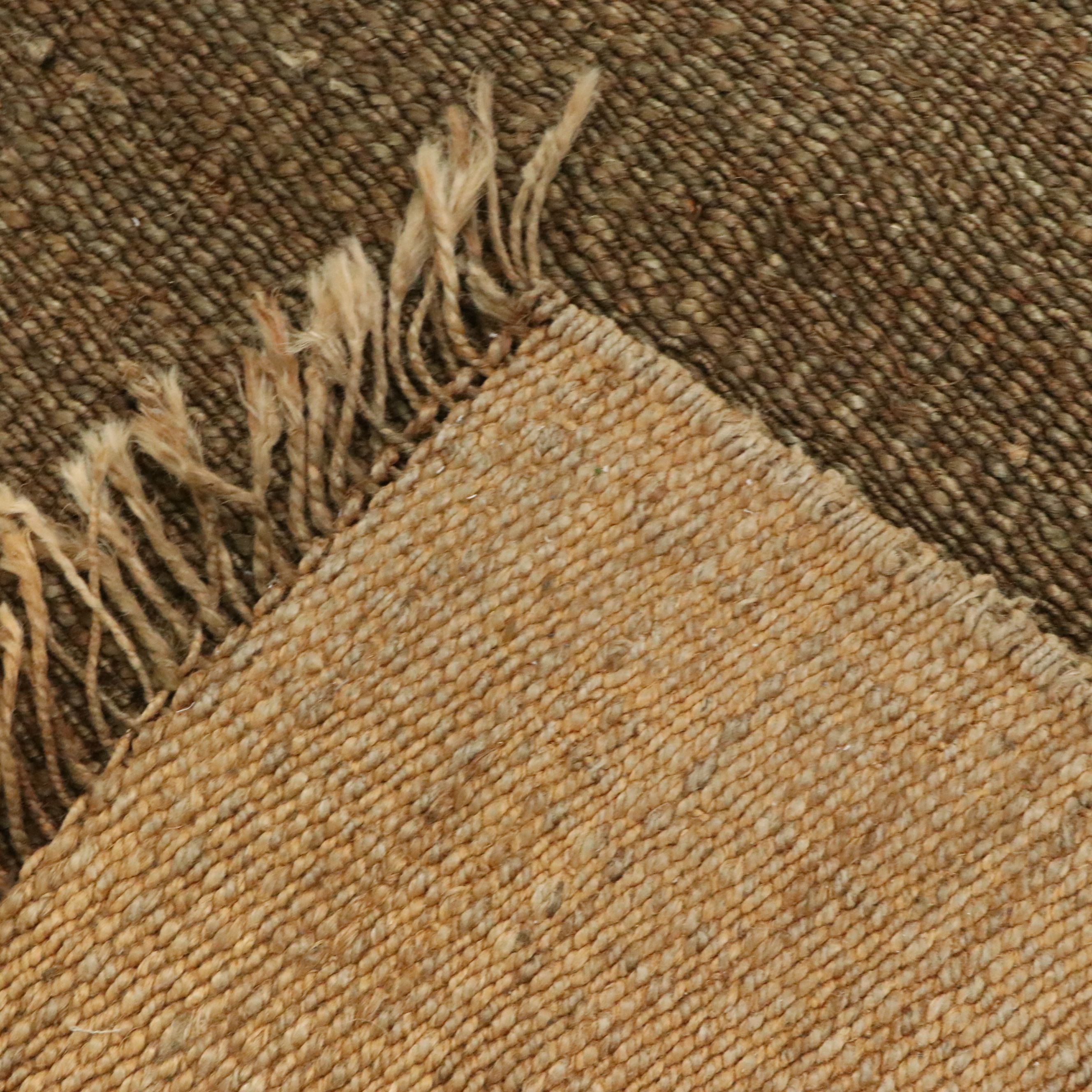 8'4 x 10'2 Handwoven Jute Area Rug