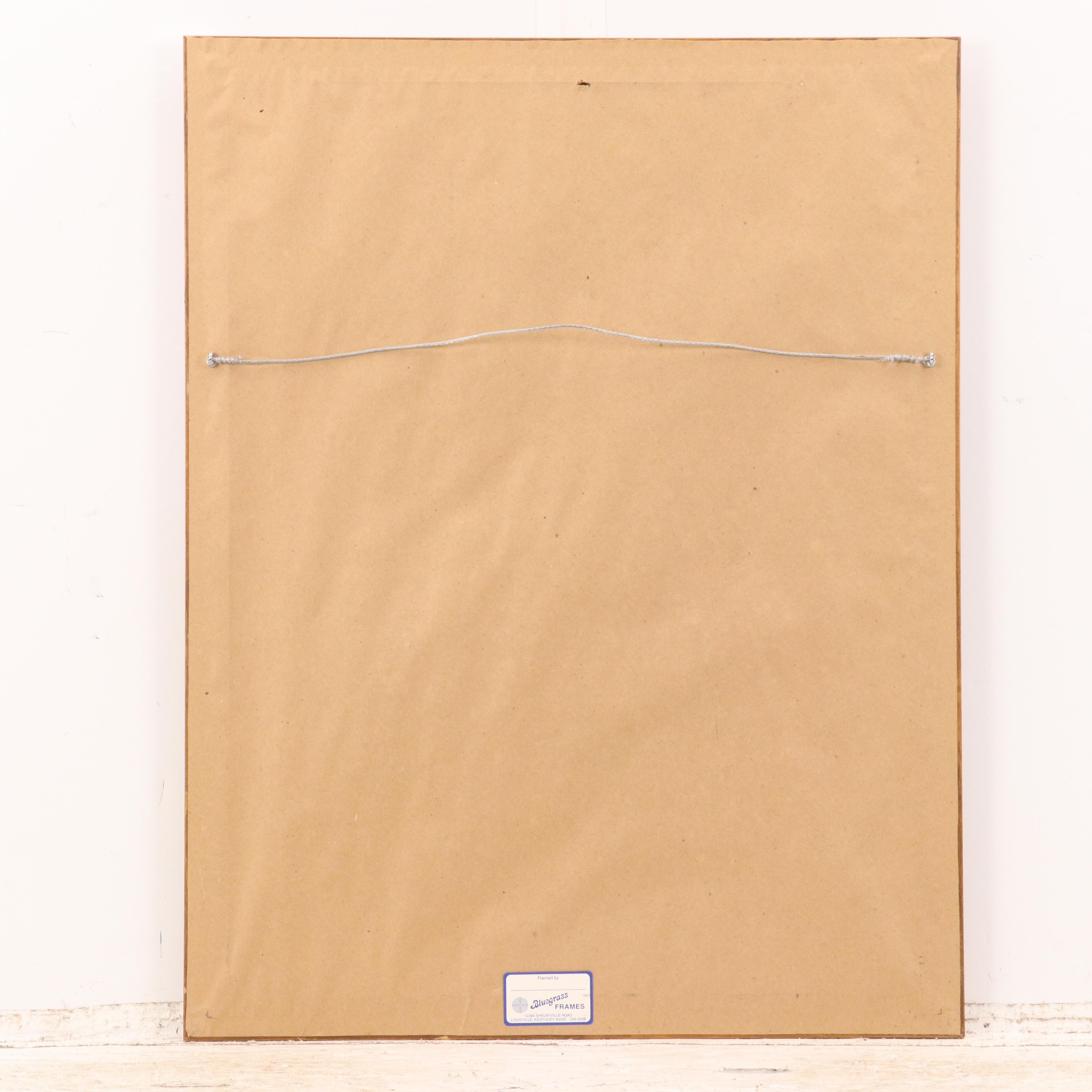 Equine Portrait Chromogenic Color Photographic, Circa 2000