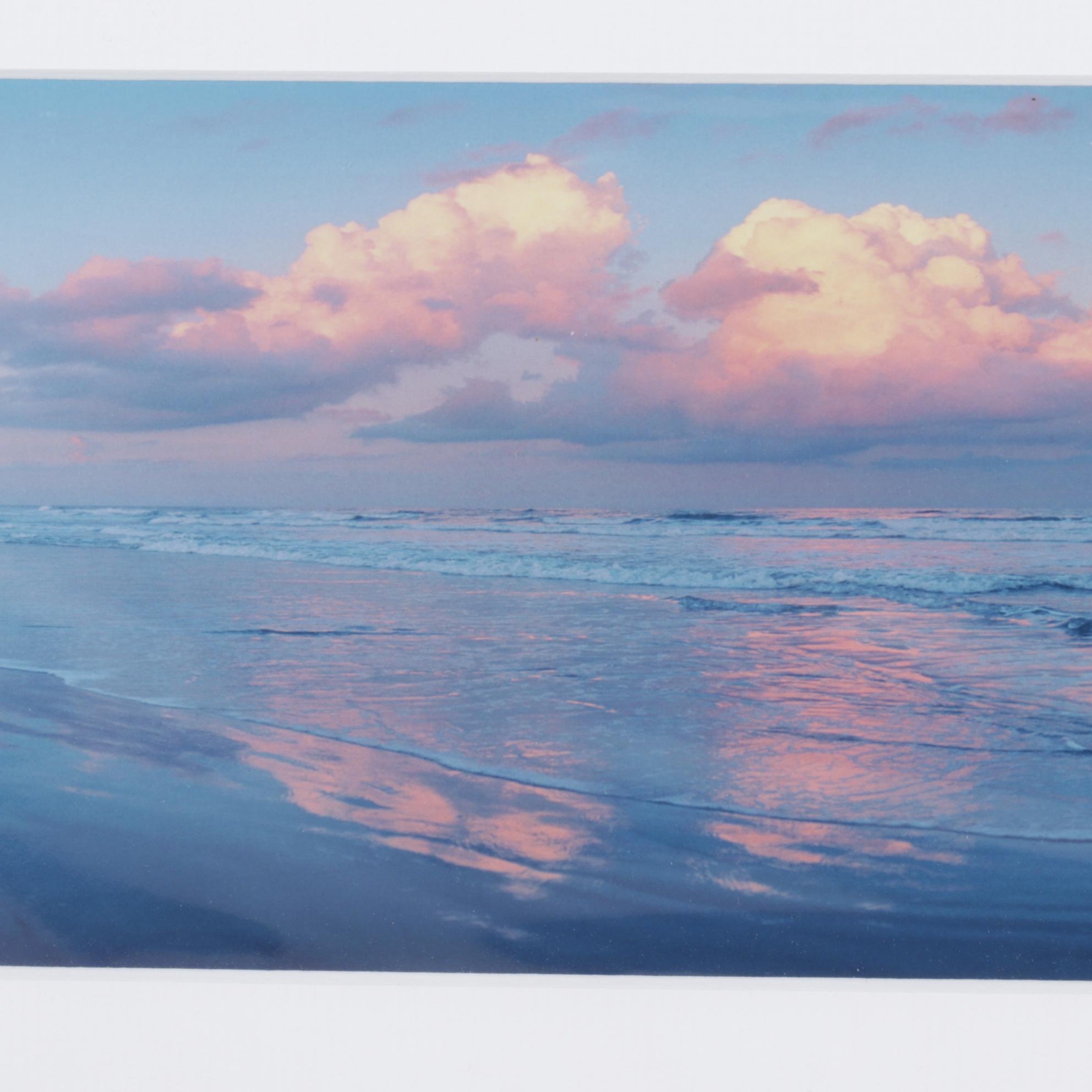 Steve Vaughn "The Perfect Storm" Panoramic Photograph, Late 20th Century