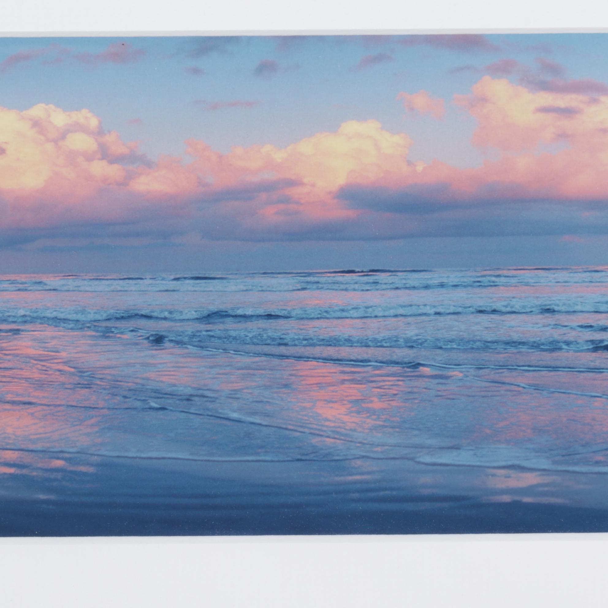 Steve Vaughn "The Perfect Storm" Panoramic Photograph, Late 20th Century