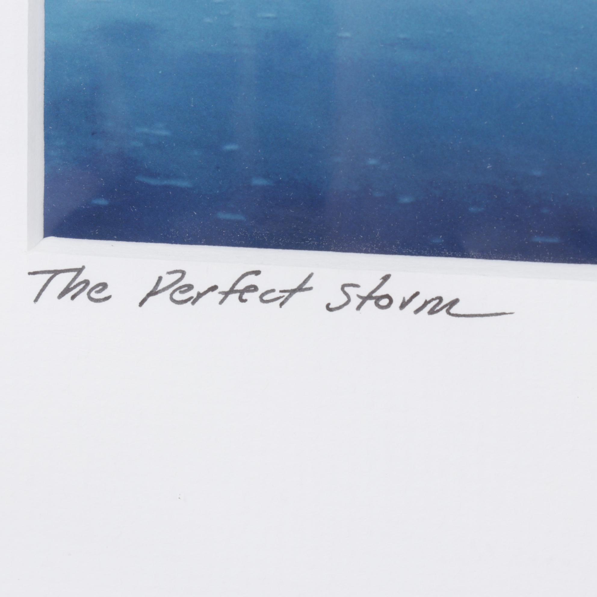 Steve Vaughn "The Perfect Storm" Panoramic Photograph, Late 20th Century