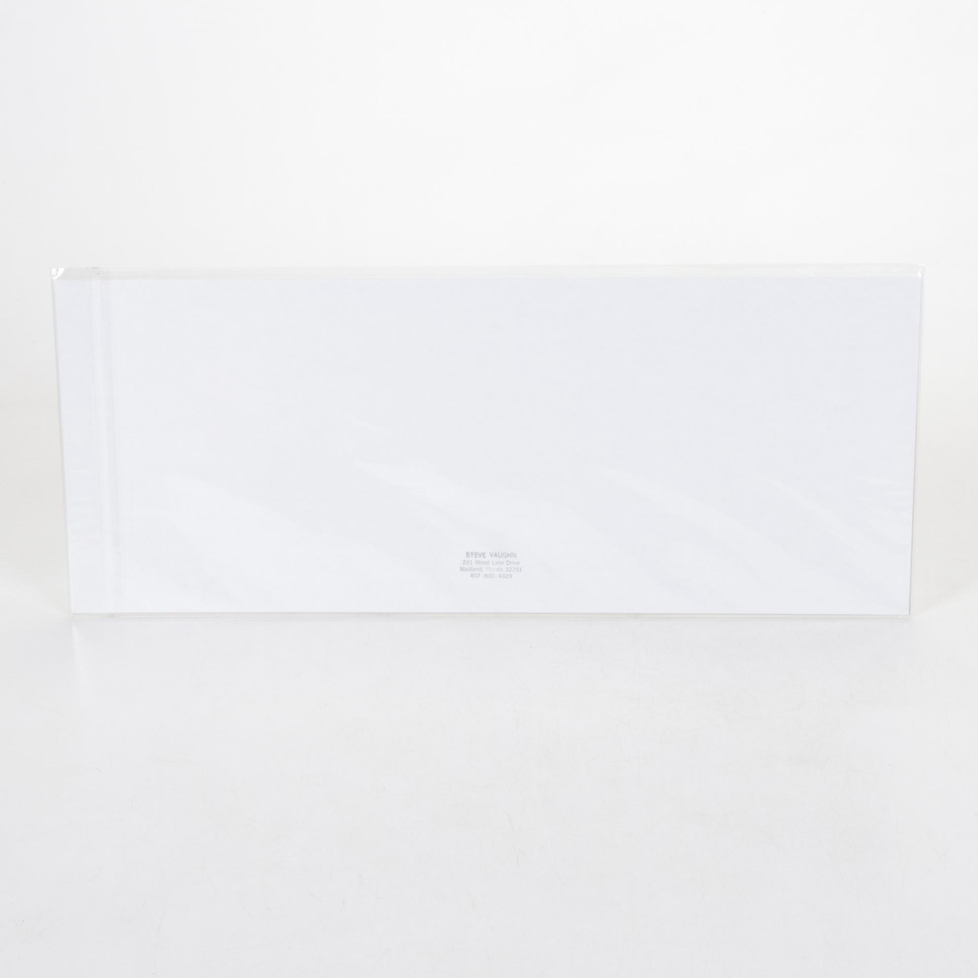 Steve Vaughn "The Perfect Storm" Panoramic Photograph, Late 20th Century