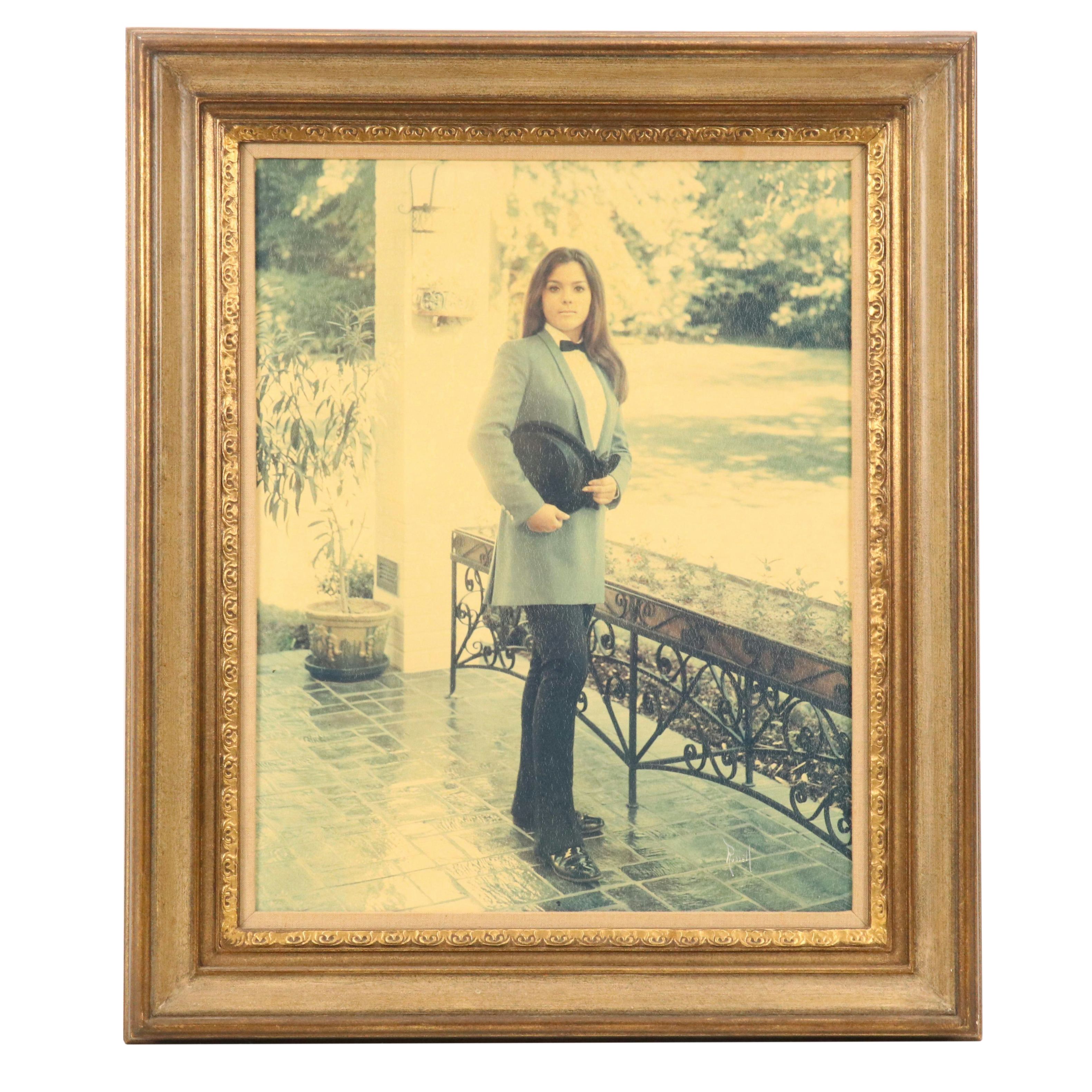 Chromogenic Color Portrait Photograph of Woman