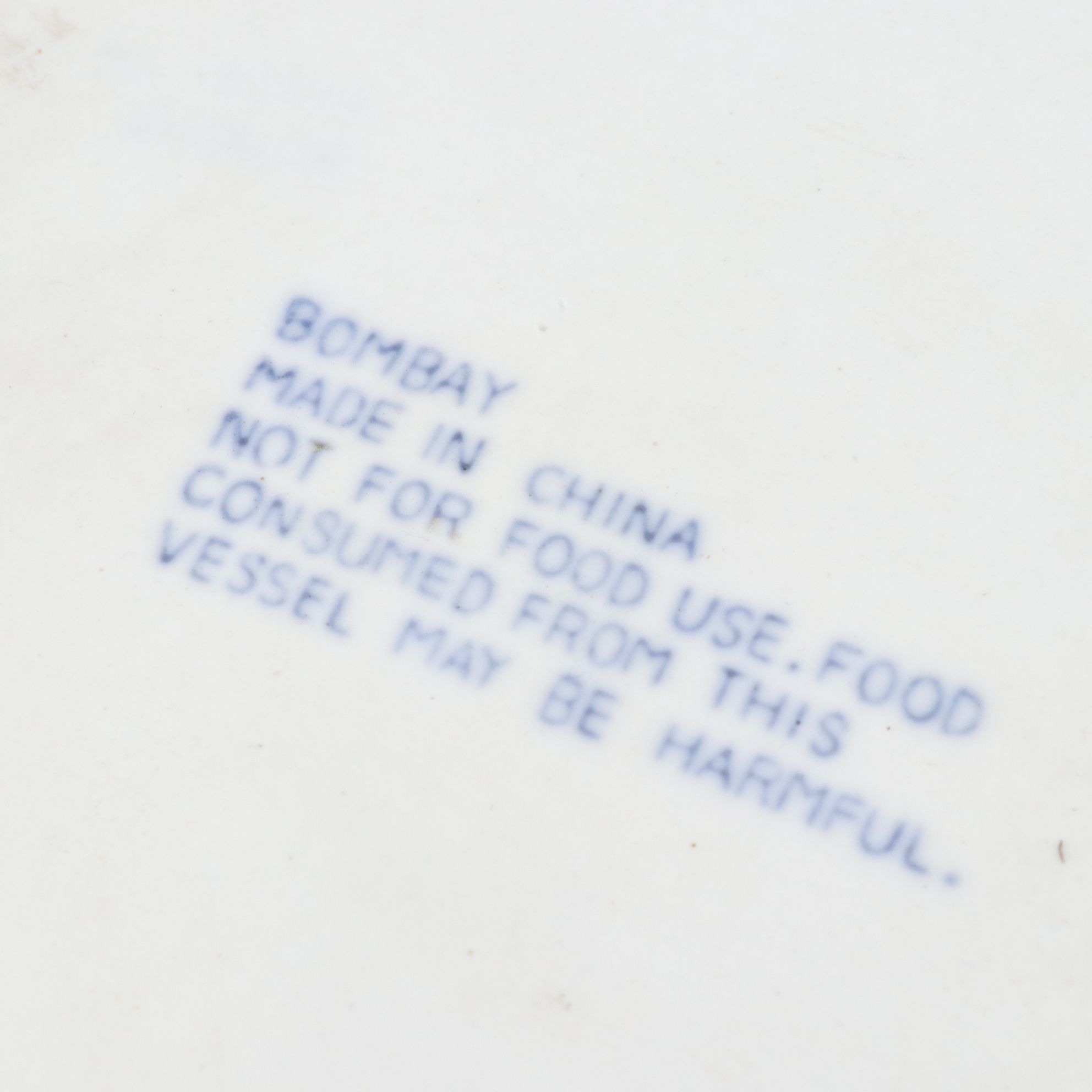 Bombay Chinese Blue & White Turtle Soup Tureen with Cachepot