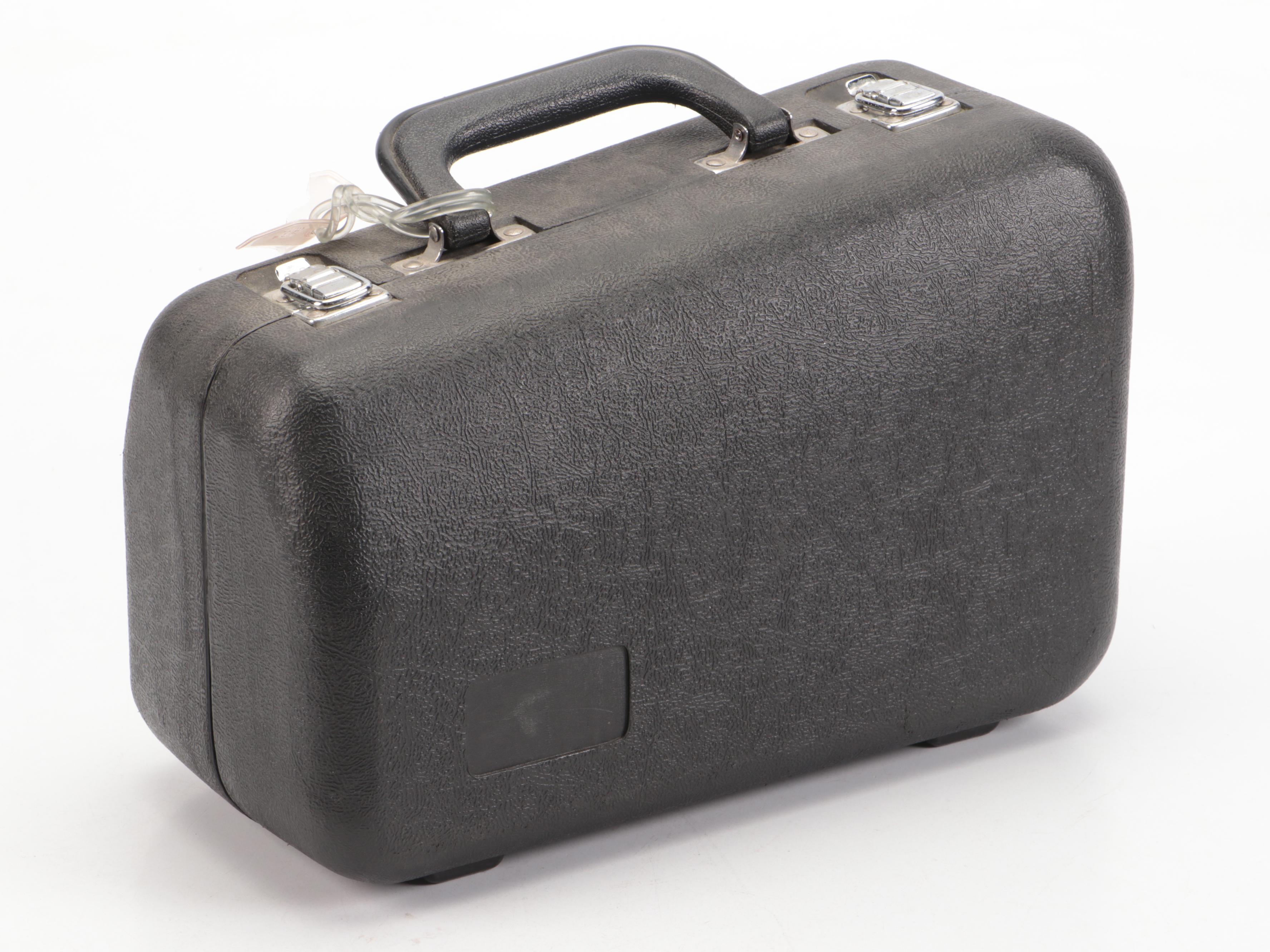 Mirage Brass Pocket Trumpet with Hardside Plastic Travel Case