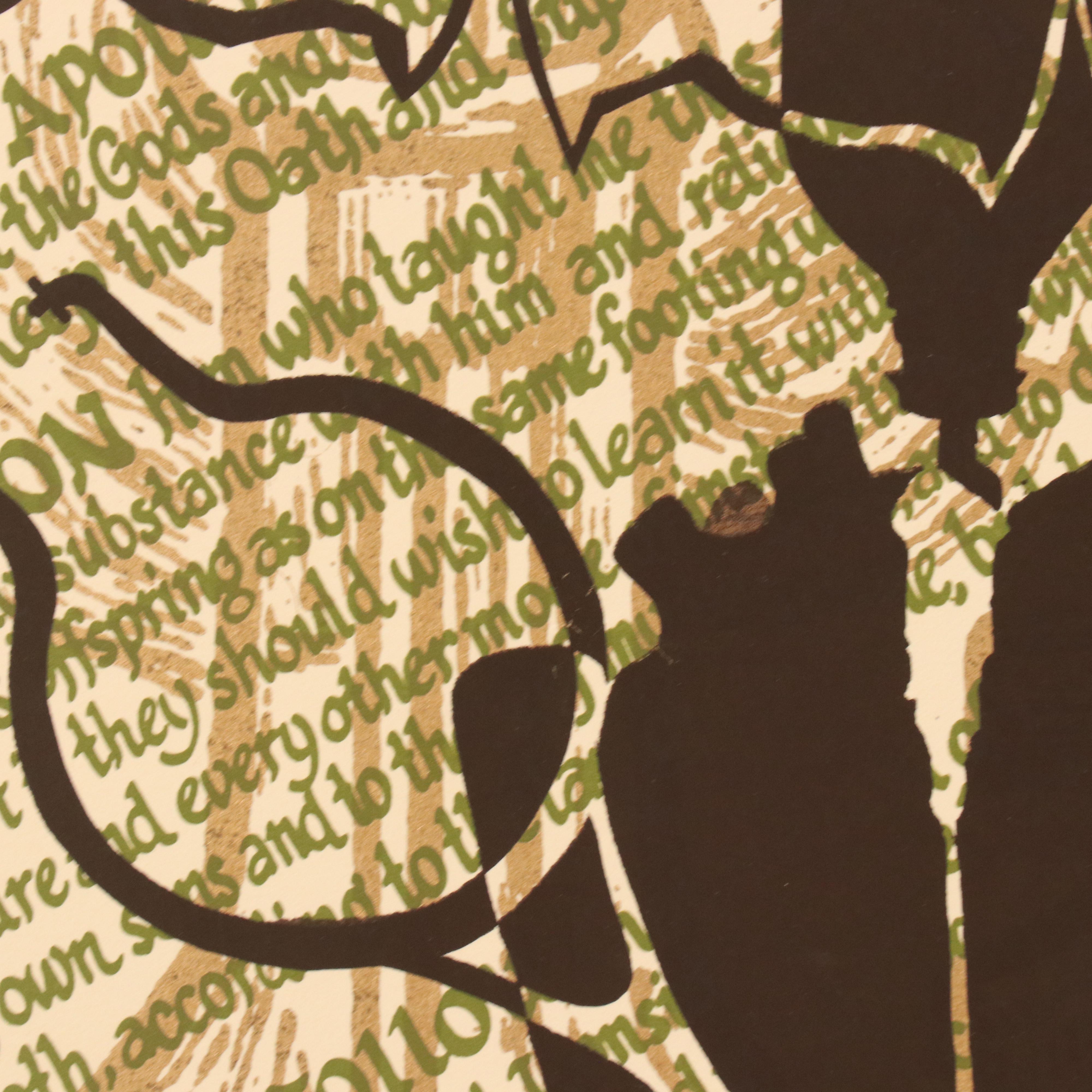 Dean Konopisos Serigraph "Medicine"