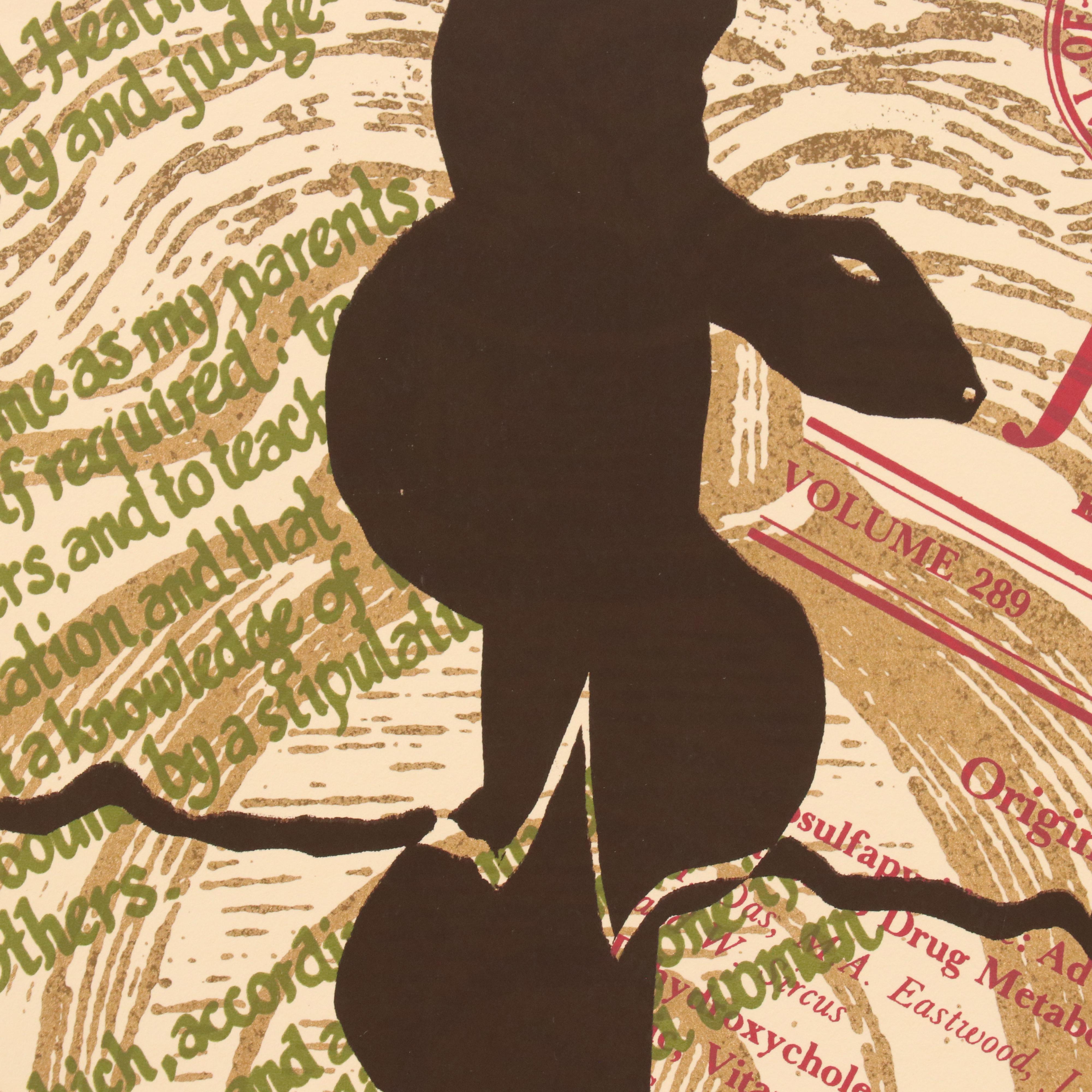 Dean Konopisos Serigraph "Medicine"