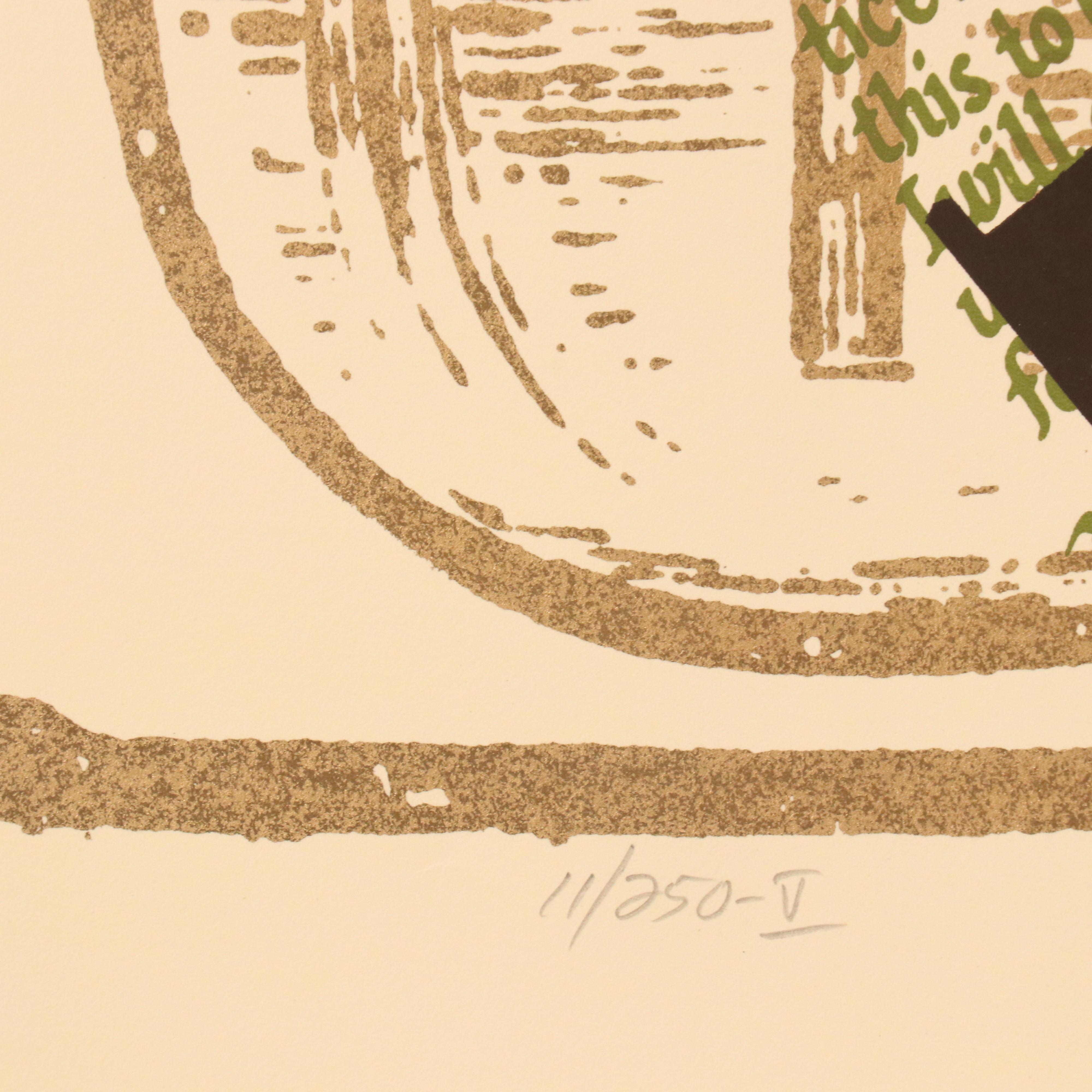 Dean Konopisos Serigraph "Medicine"