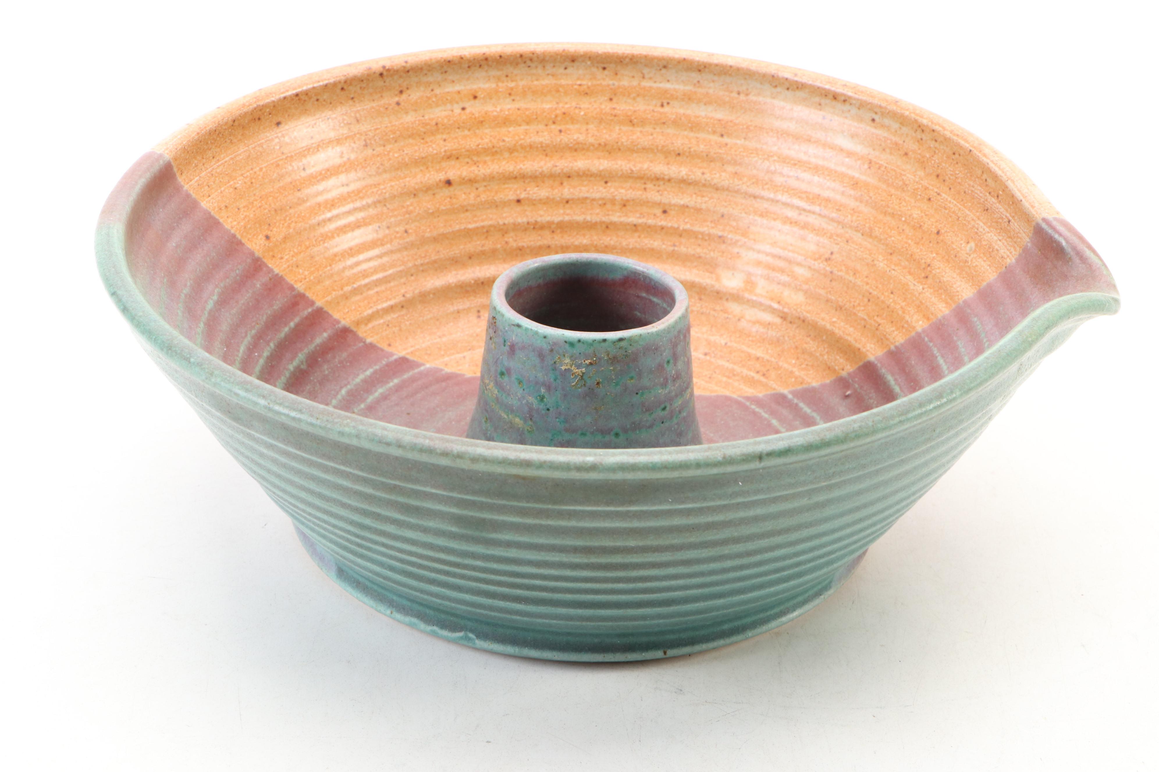 Japanese Stoneware Elephant Mug, Folk Art Elephant Plate and More