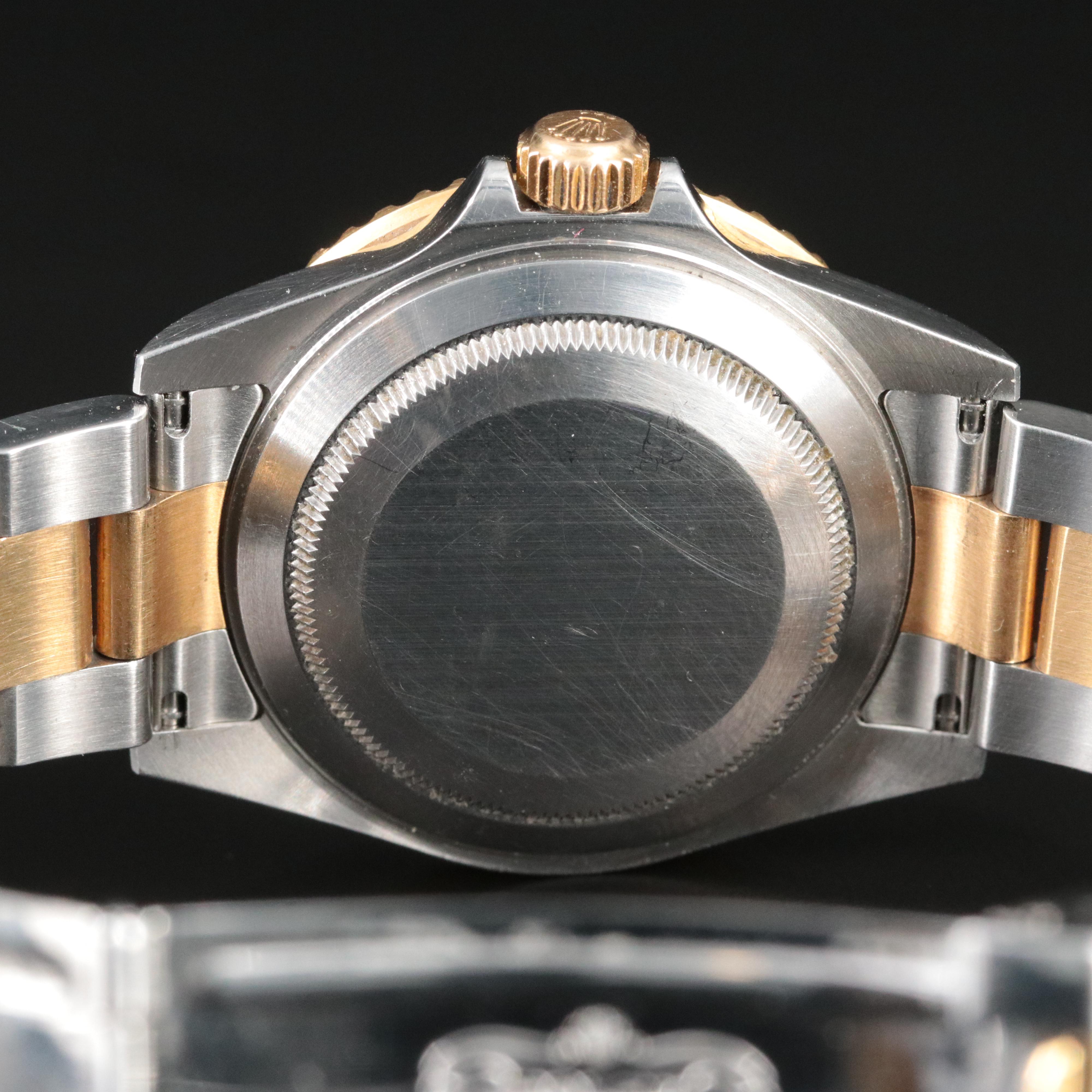 Rolex Submariner 16613 Blue 2007 Two Tone Watch