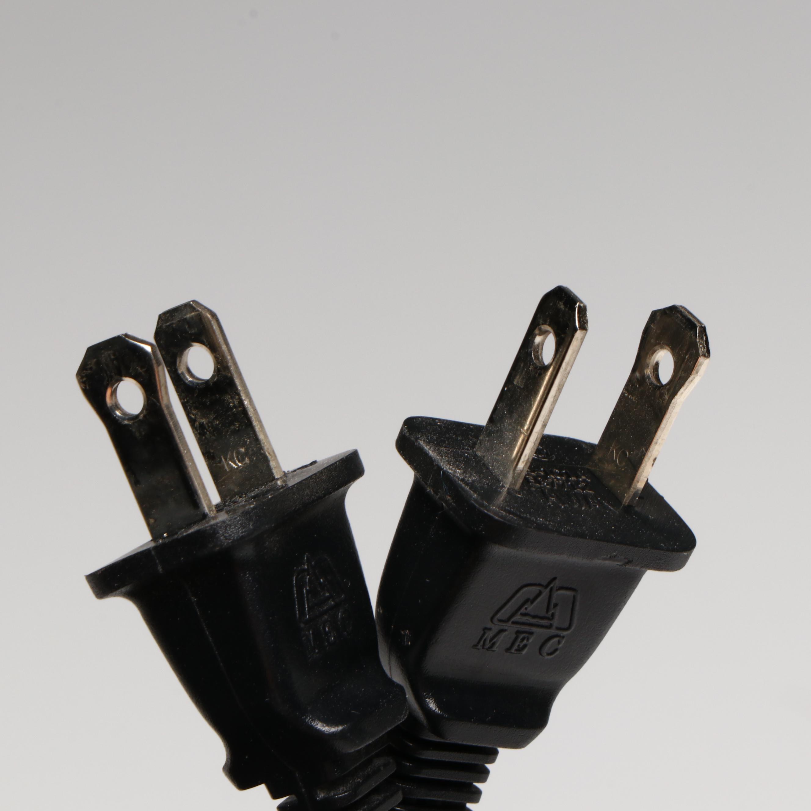 Pablo Designs Brushed Metal and Satin Glass Table Lamps