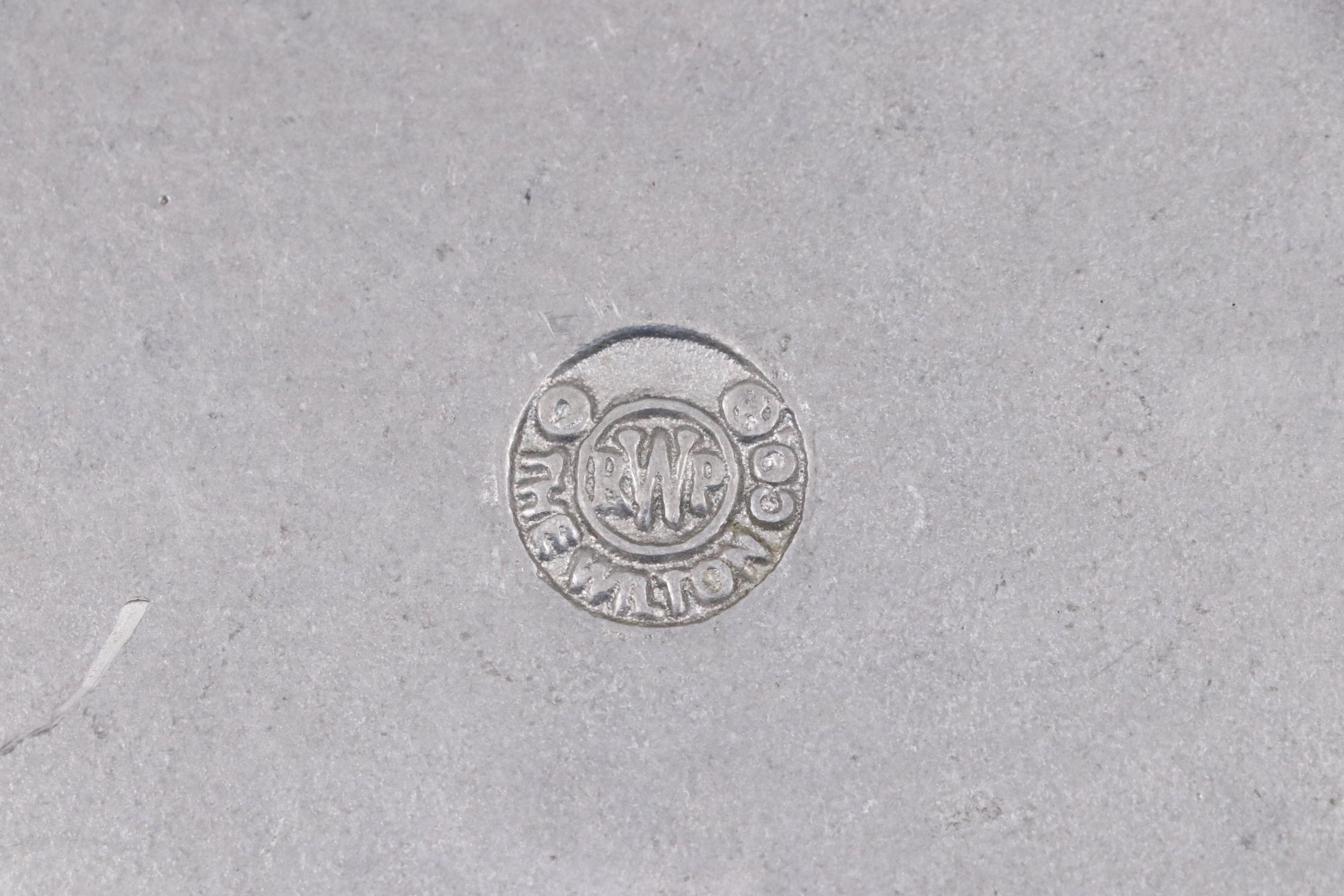 Wilton Armetale "William & Mary" Bowl and "Acanthus" Tray