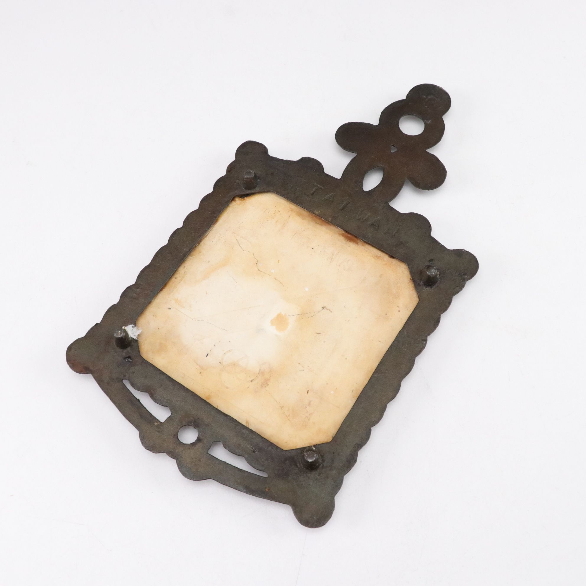 "Groovy Mushroom Toadstool" and "Country Home" Cast Iron Tile Trivets