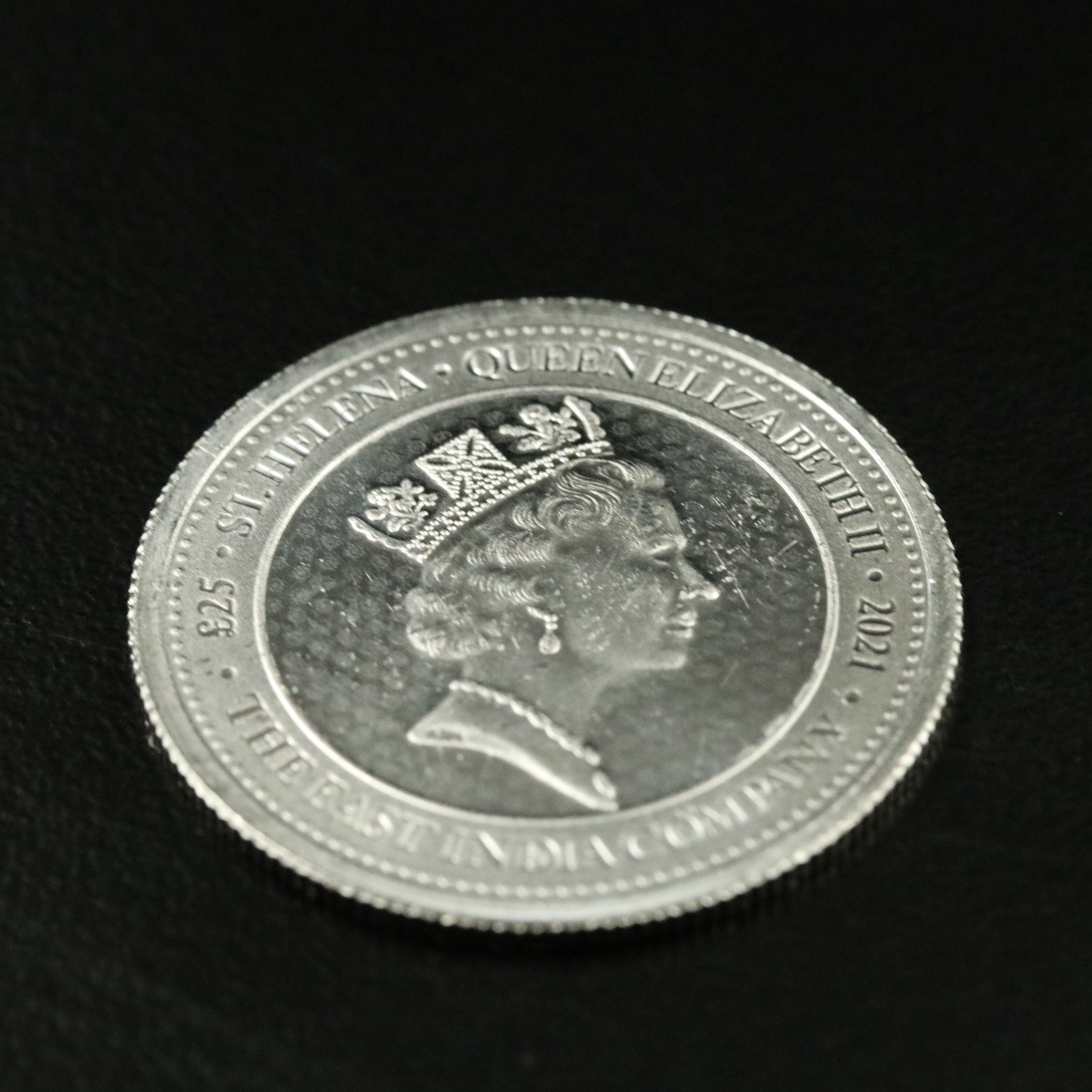 2021 St. Helena 1/3 Ounce Platinum Guinea