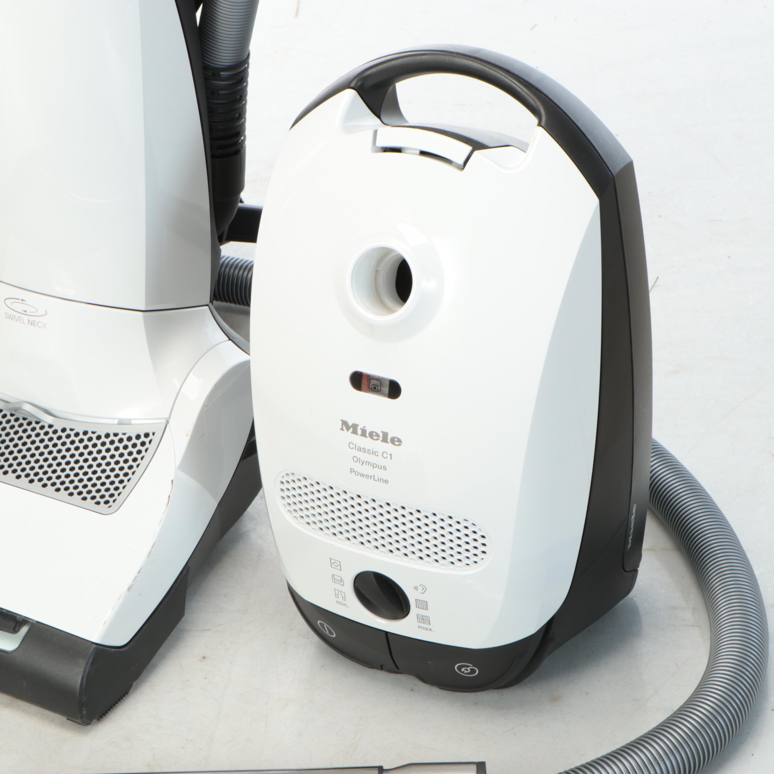 Miele Vacuum Cleaners with Accessories and Dust Bags
