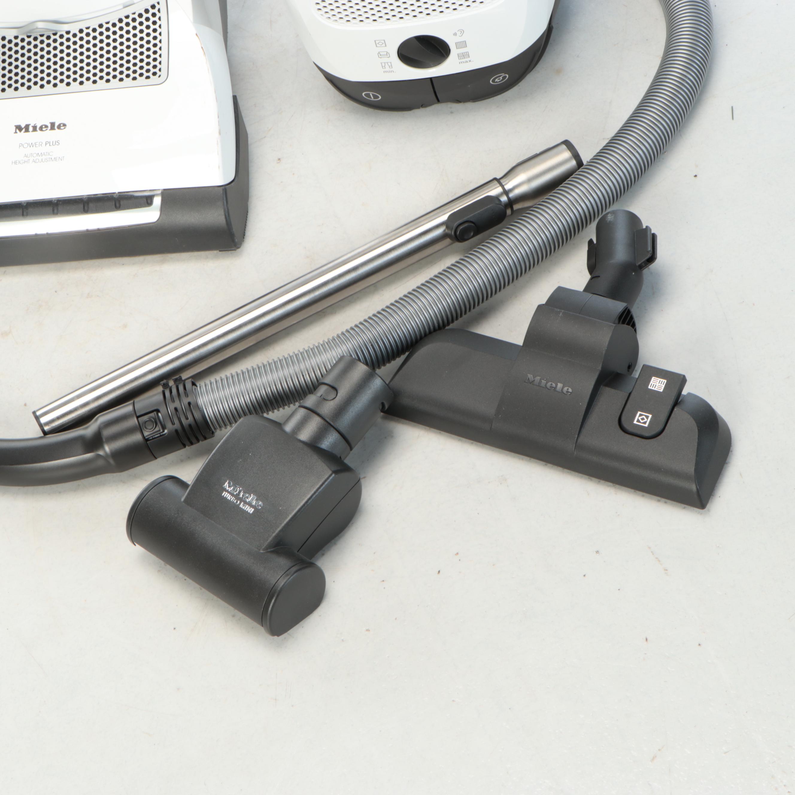 Miele Vacuum Cleaners with Accessories and Dust Bags