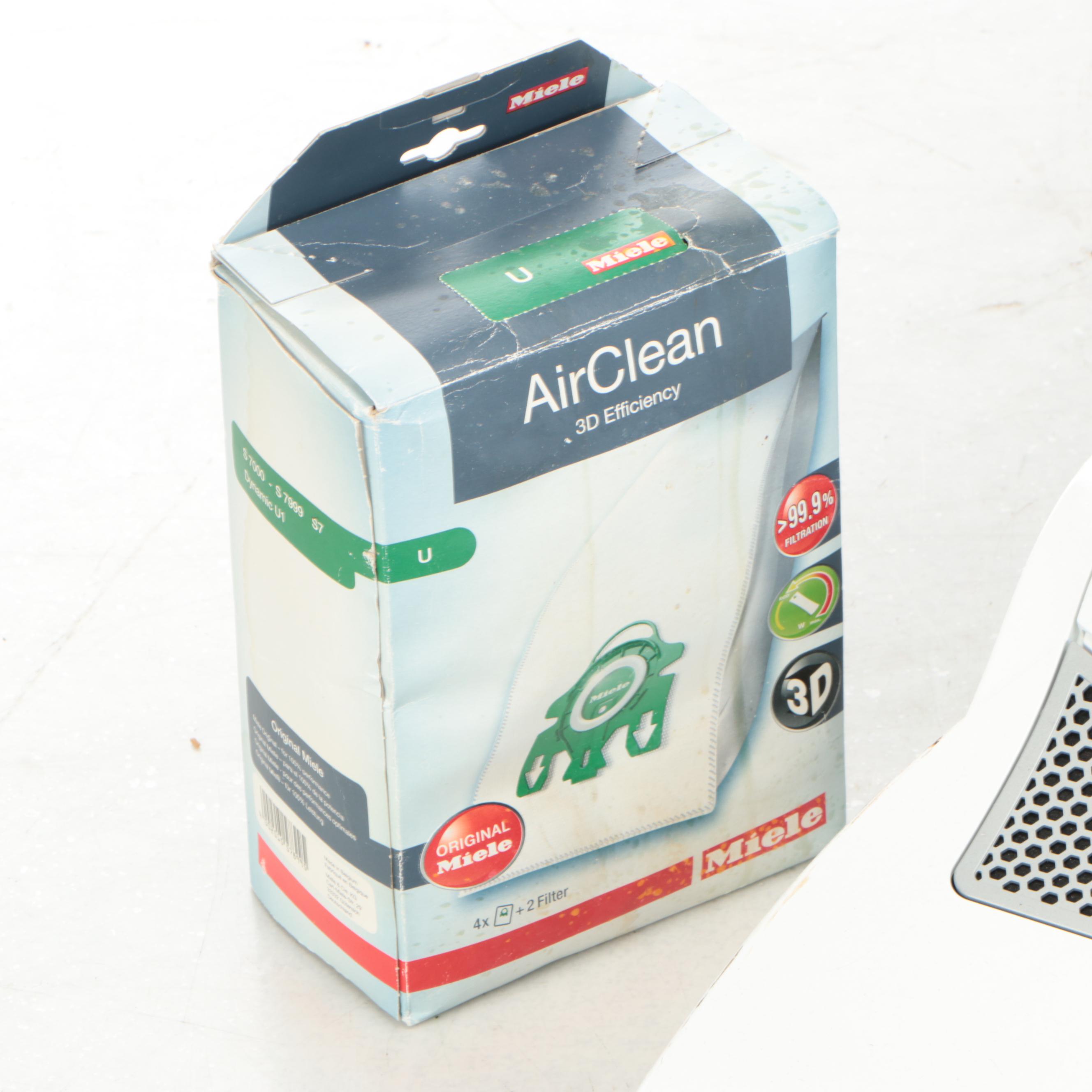 Miele Vacuum Cleaners with Accessories and Dust Bags