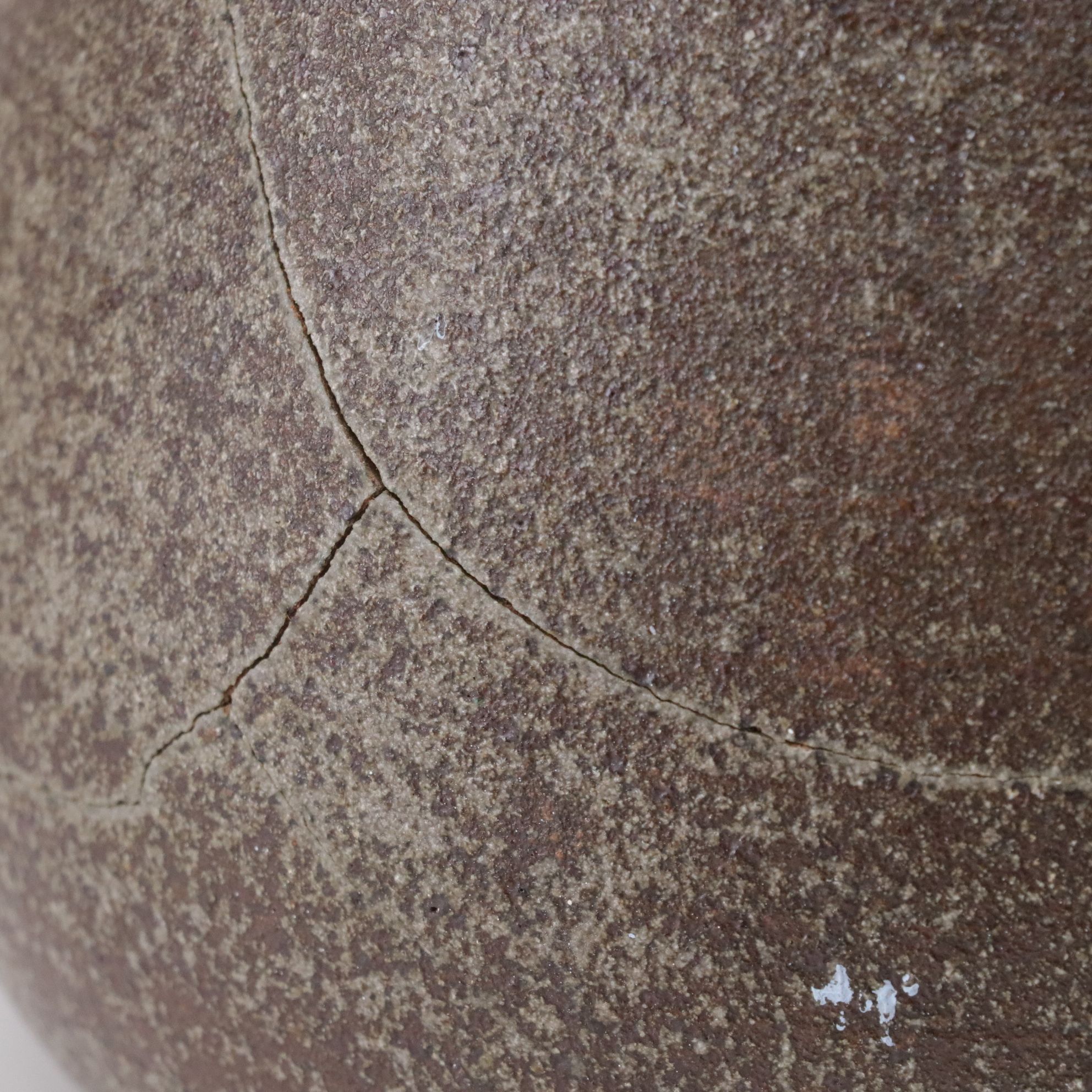 Alfonso Otero Regal Abstract Porcelain Sculpture and Wickham Stoneware Vase