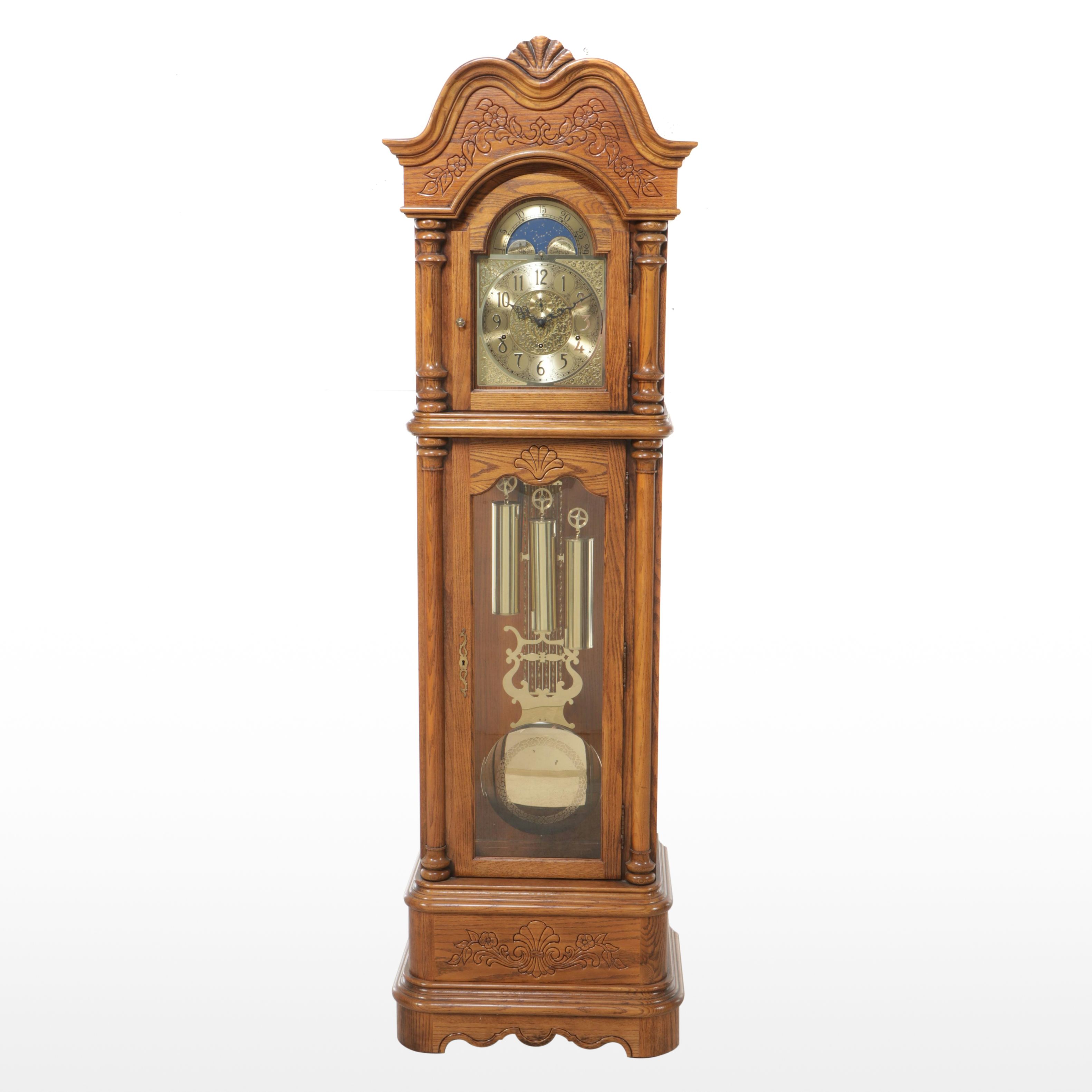Howard Miller Charlemagne Grandfather Clock, Late 20th C.