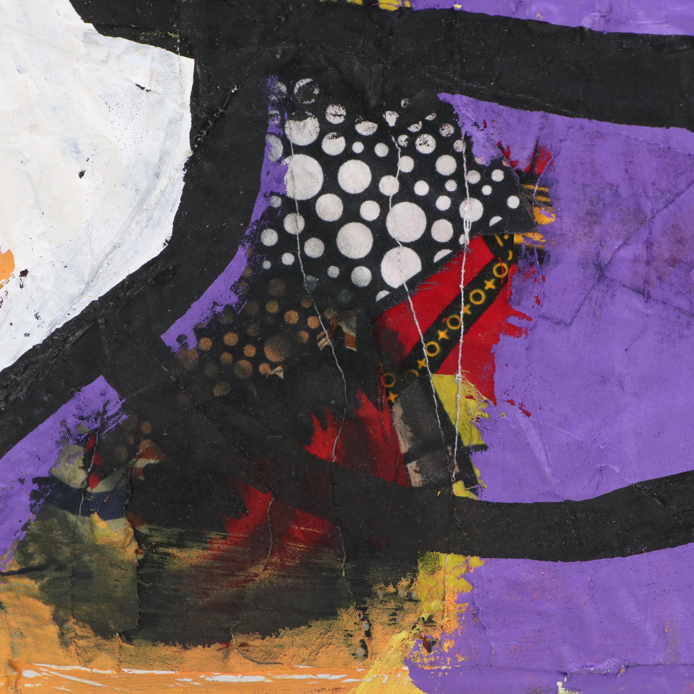 Abiola Idowu Stylized Portrait Collage "My Everything," 2024