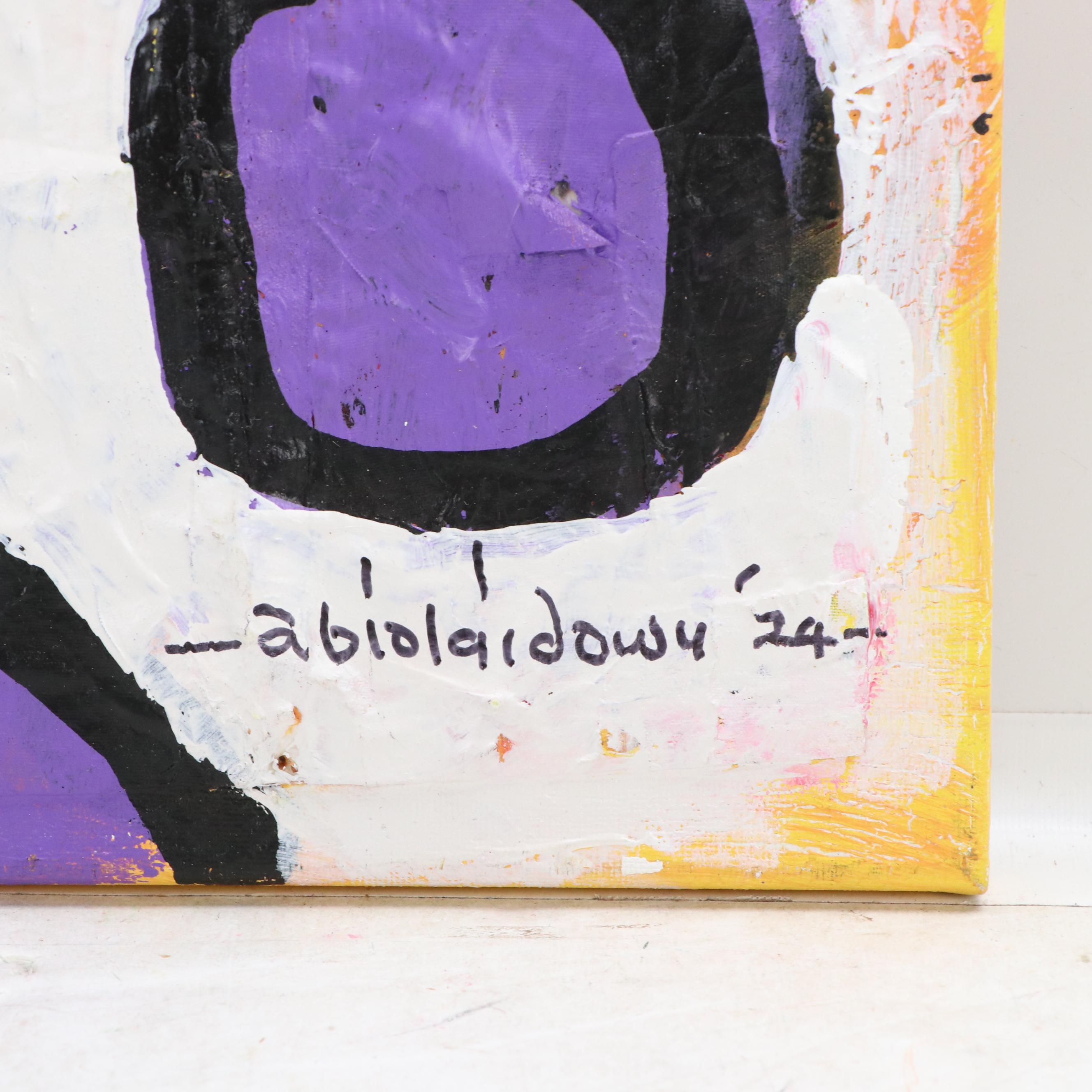 Abiola Idowu Stylized Portrait Collage "My Everything," 2024