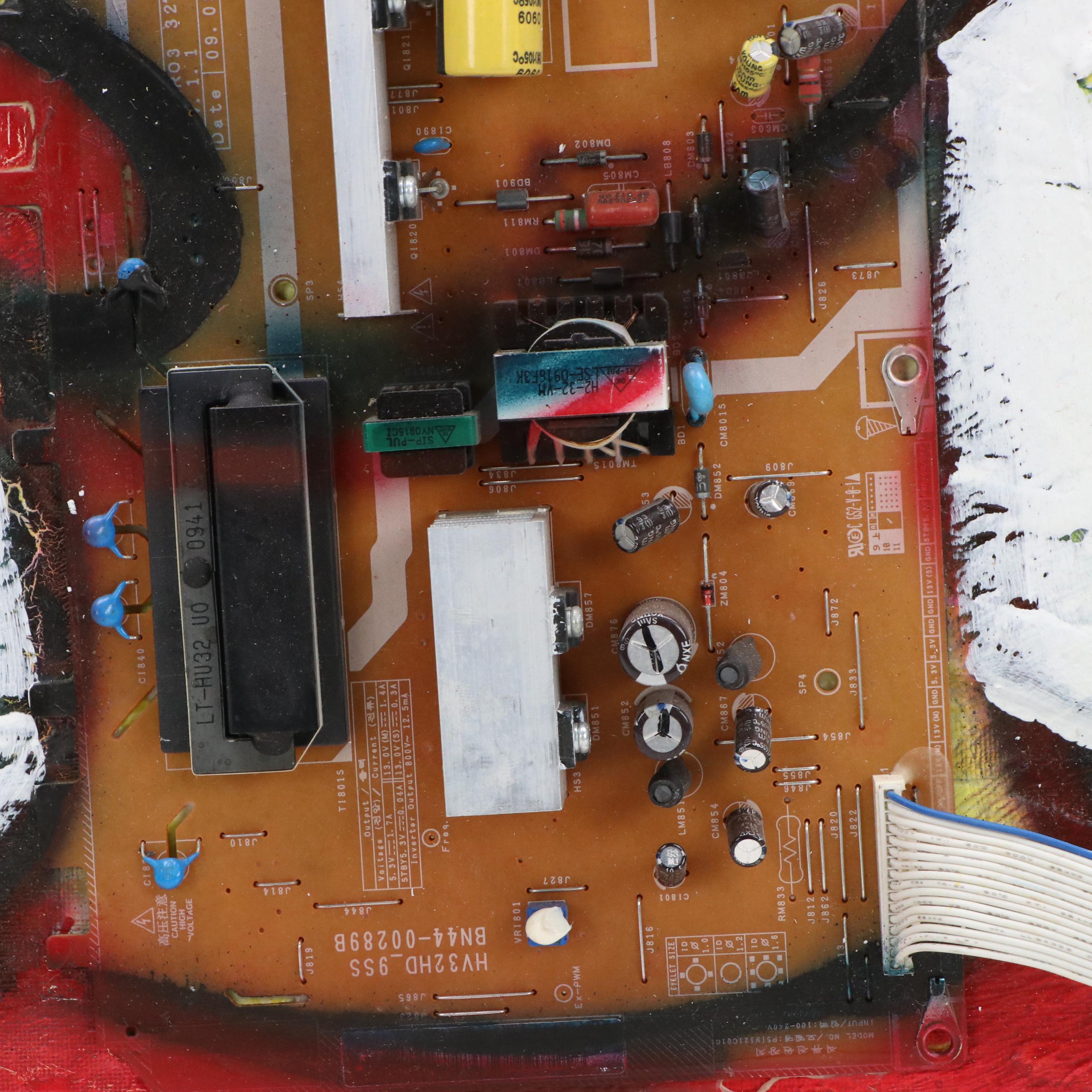 Abiola Idowu Stylized Portrait Collage "The Journey So Far," 2023