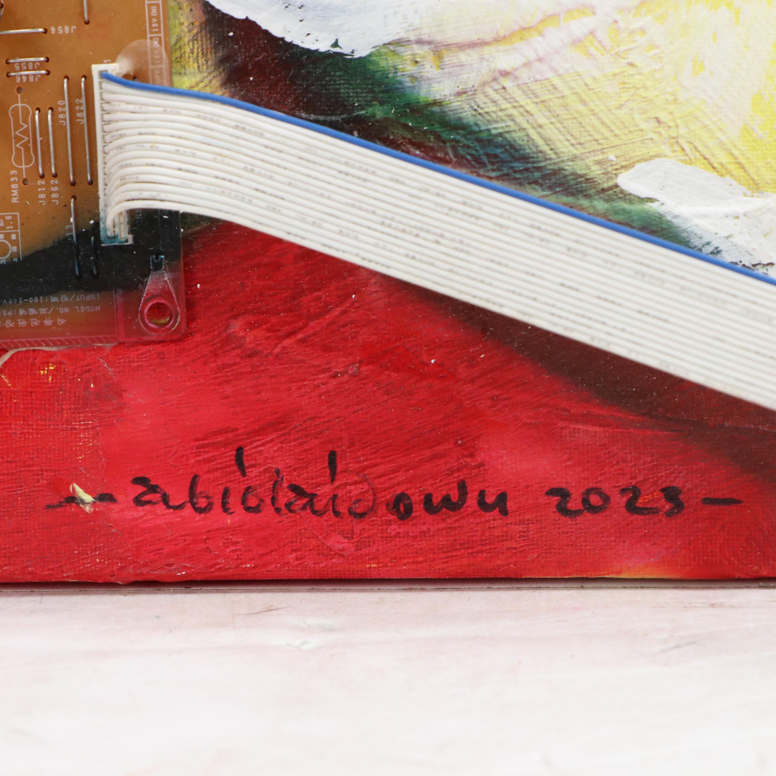 Abiola Idowu Stylized Portrait Collage "The Journey So Far," 2023