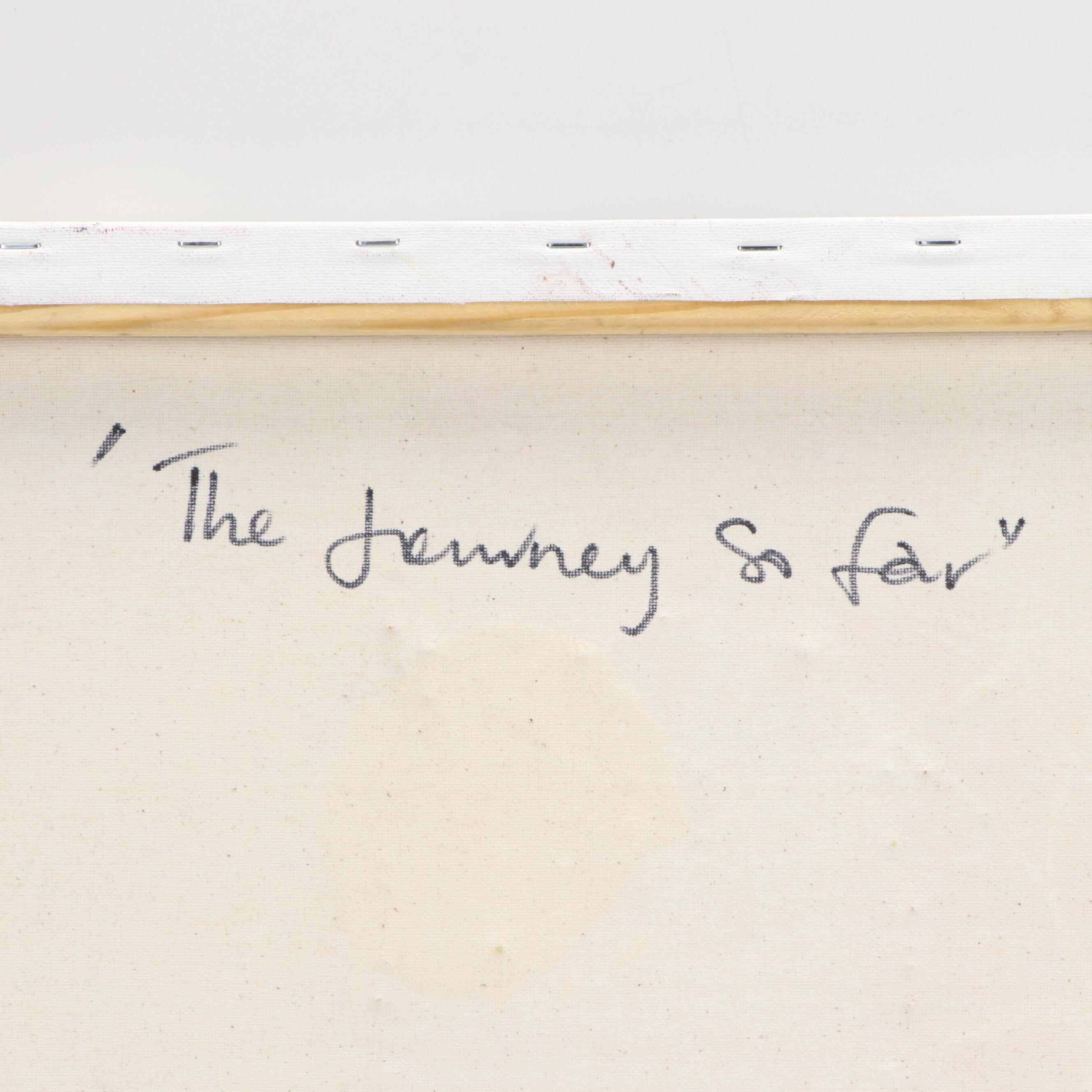 Abiola Idowu Stylized Portrait Collage "The Journey So Far," 2023