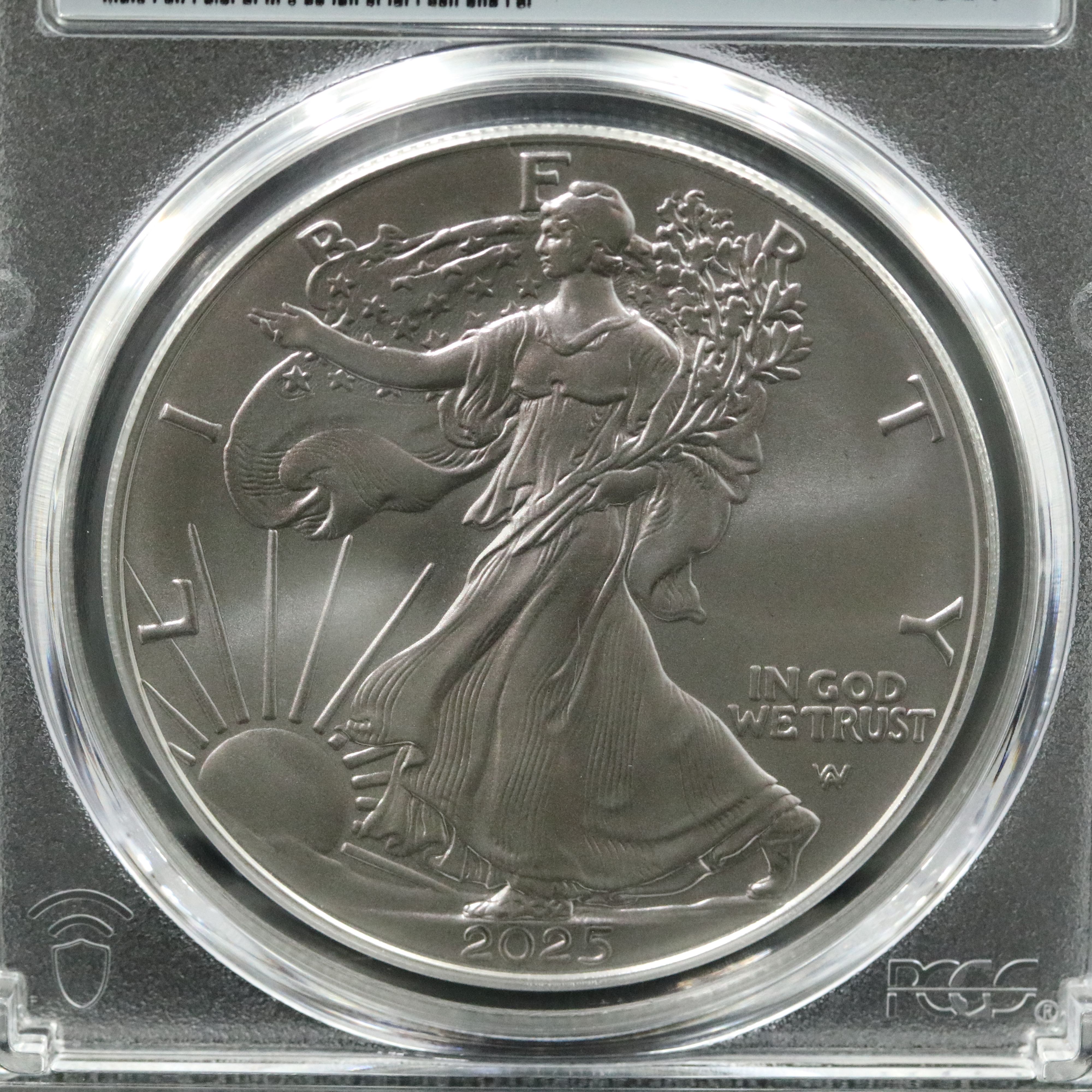 PCGS Graded MS70 2025 $1 American Silver Eagle