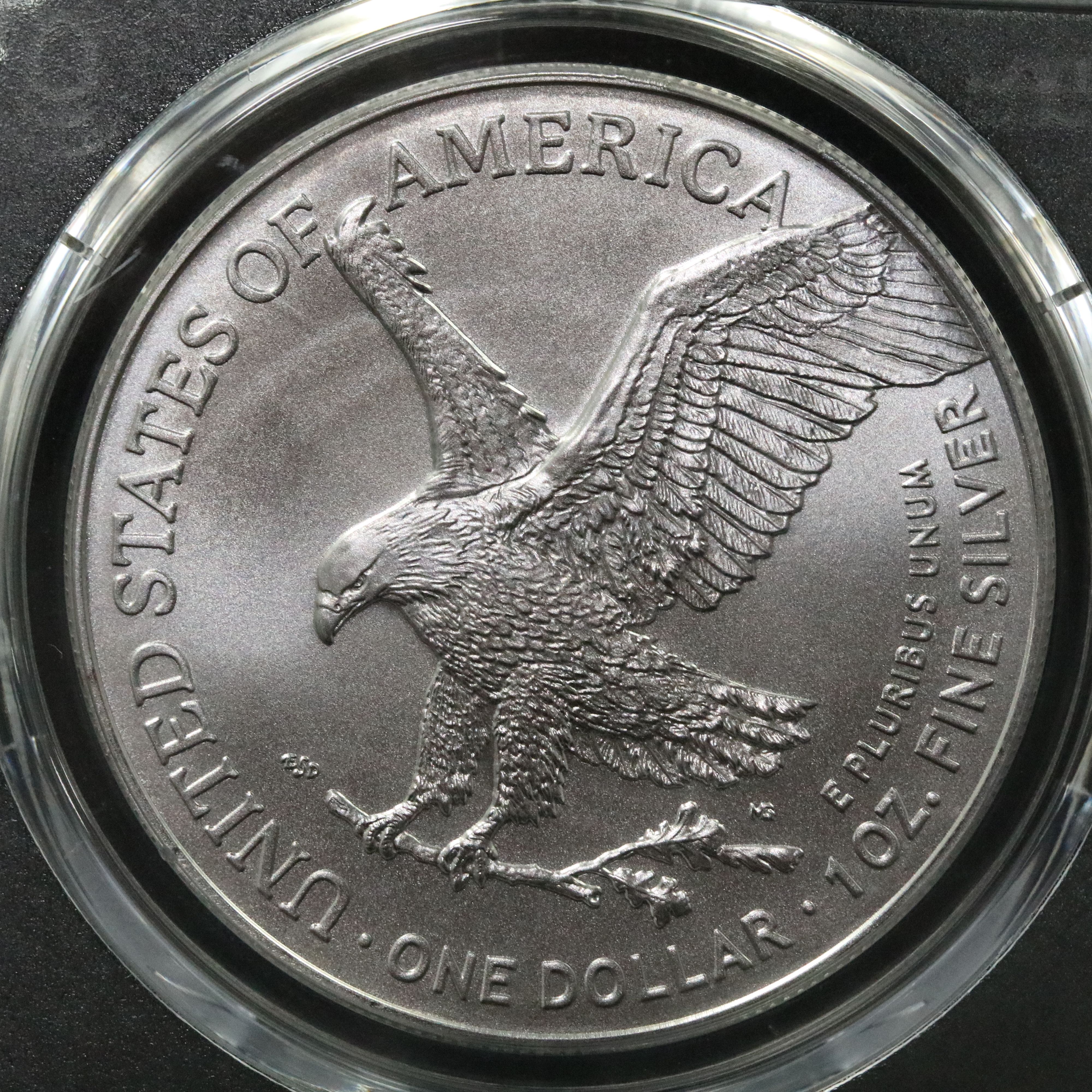PCGS Graded MS70 2025 $1 American Silver Eagle