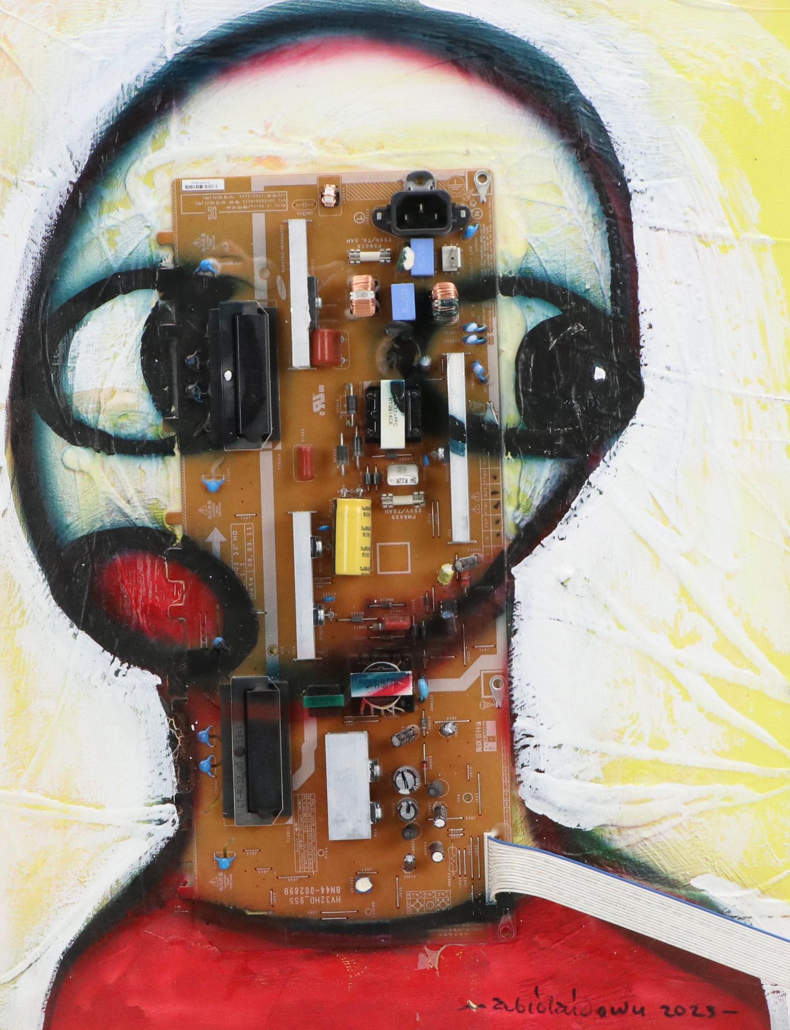 Abiola Idowu Stylized Portrait Collage "The Journey So Far," 2023